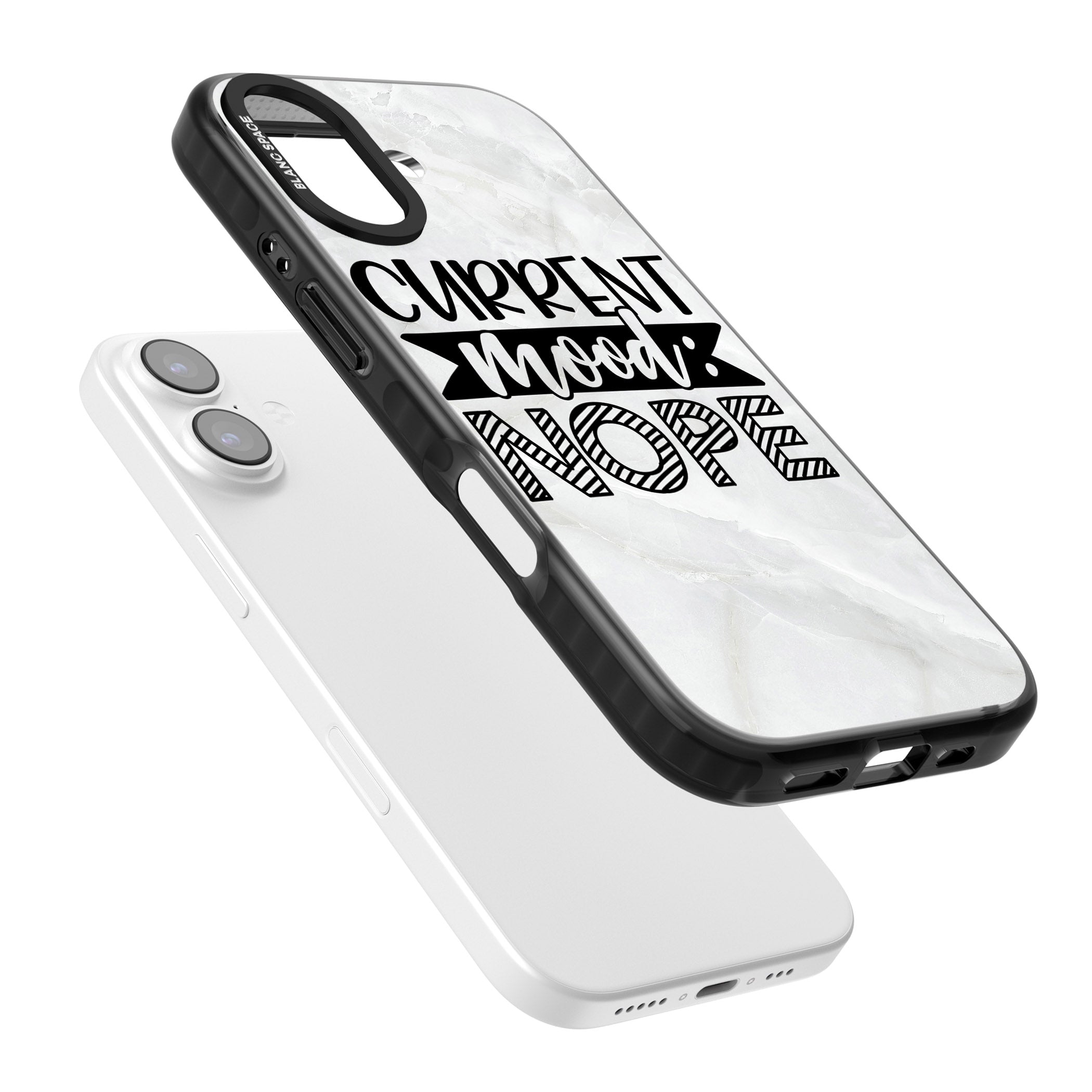 Current Mood Nope iPhone 17 Impact Black Phone Case Colours