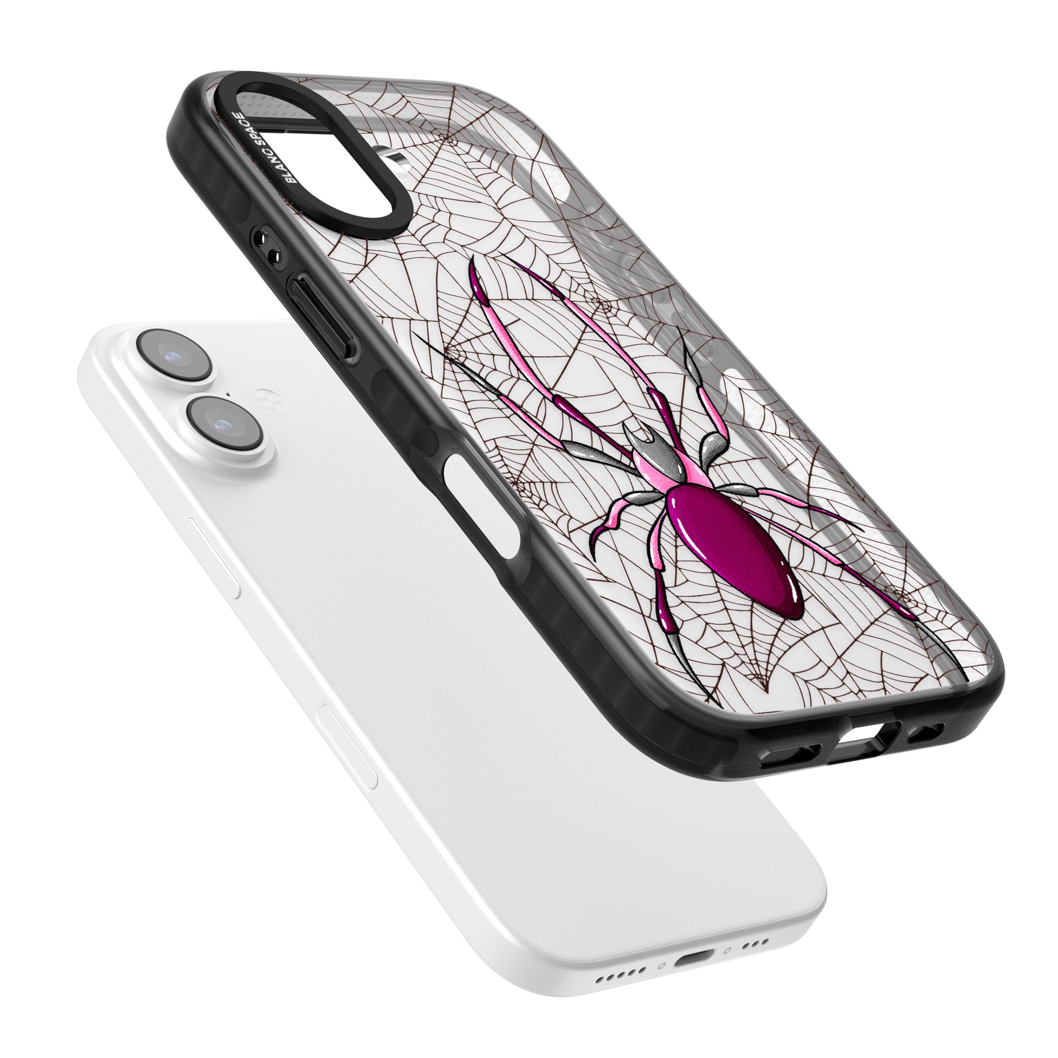 Arachnophobia iPhone 17 Impact Black Phone Case Colours