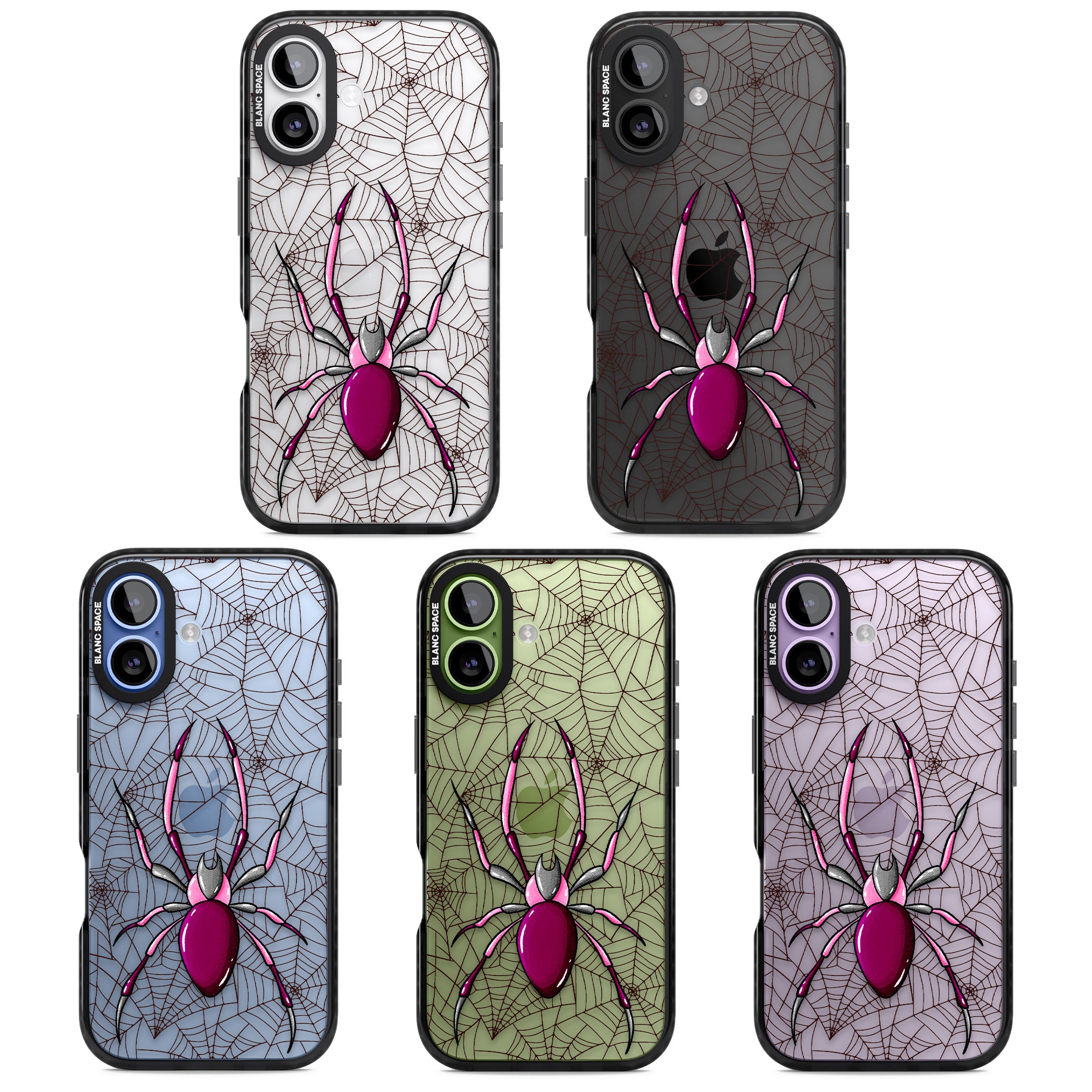 Arachnophobia iPhone 17 Impact Black Phone Case APT Impact Protection