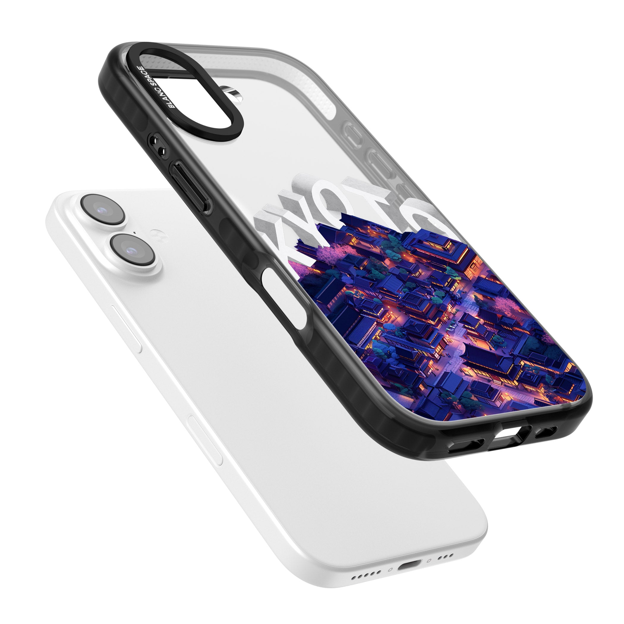 Kyoto iPhone 17 Impact Black Phone Case Colours