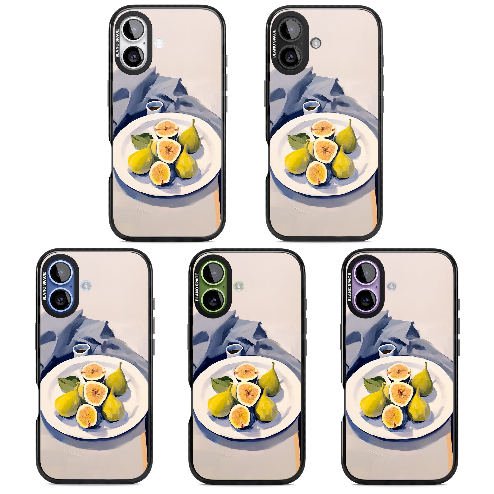 Plate of Pears iPhone 17 Impact Black Phone Case APT Impact Protection