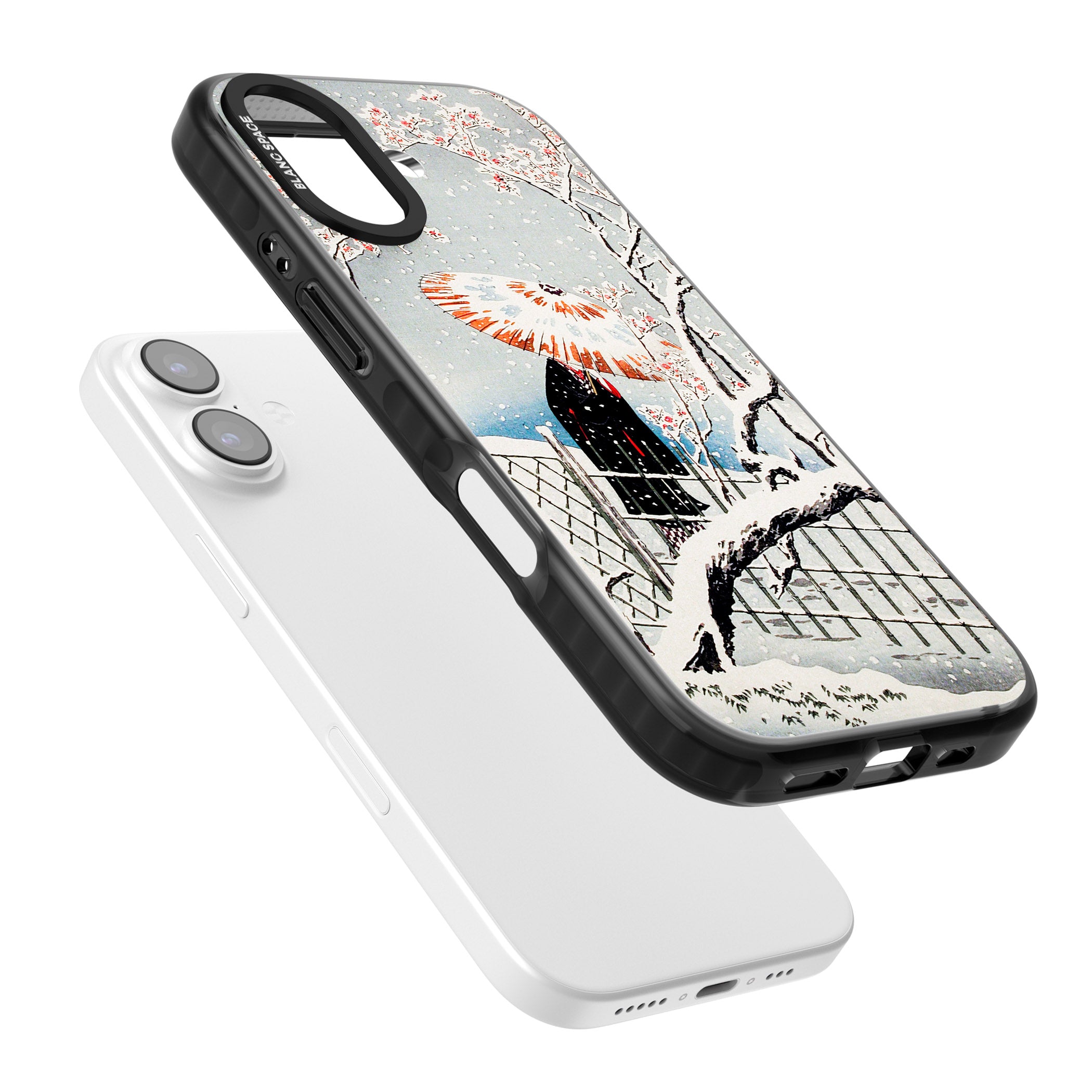 Plum Tree In Snow By Hiroaki Takahashi iPhone 17 Impact Black Phone Case Colours