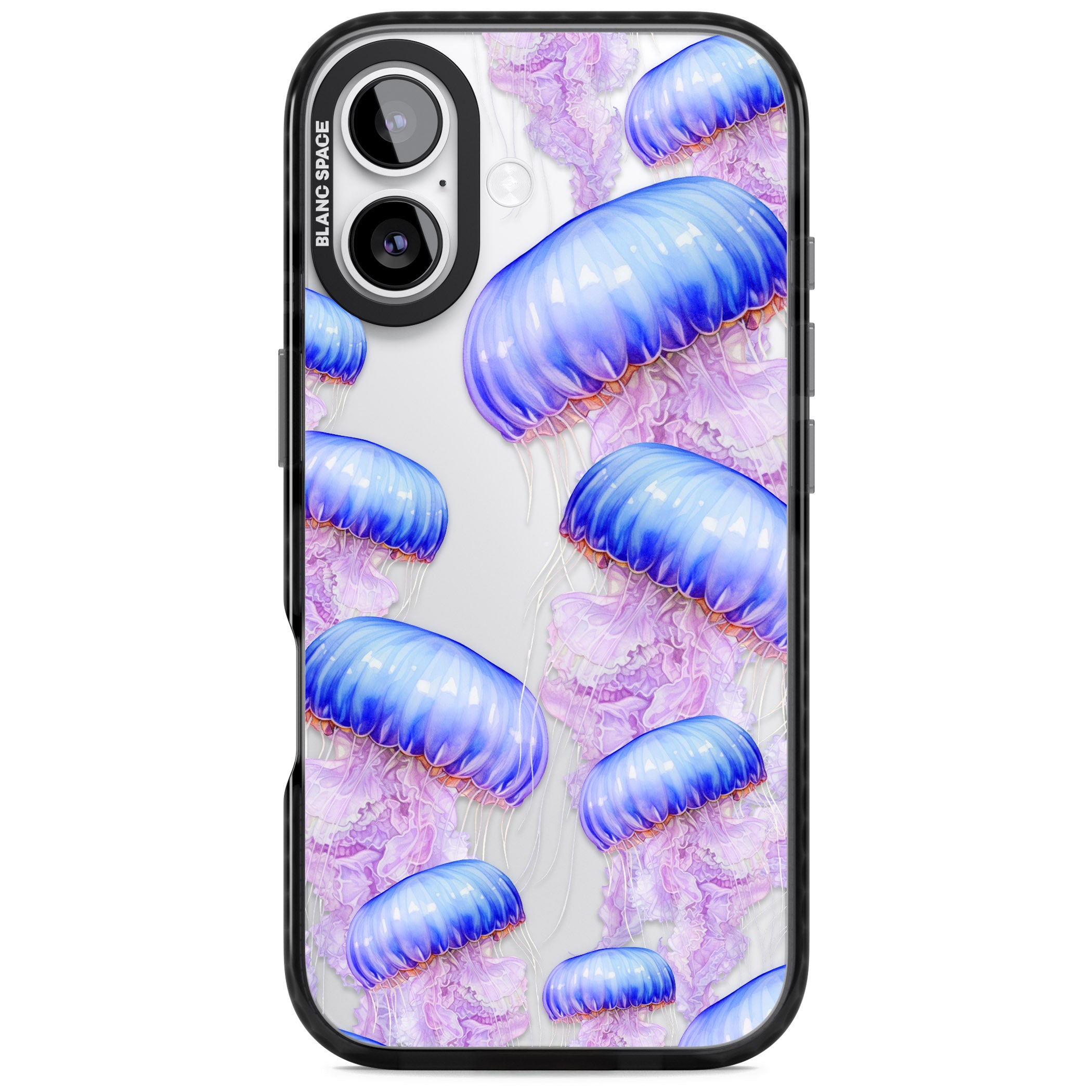 Jellyfish iPhone 17 Impact Black Phone Case