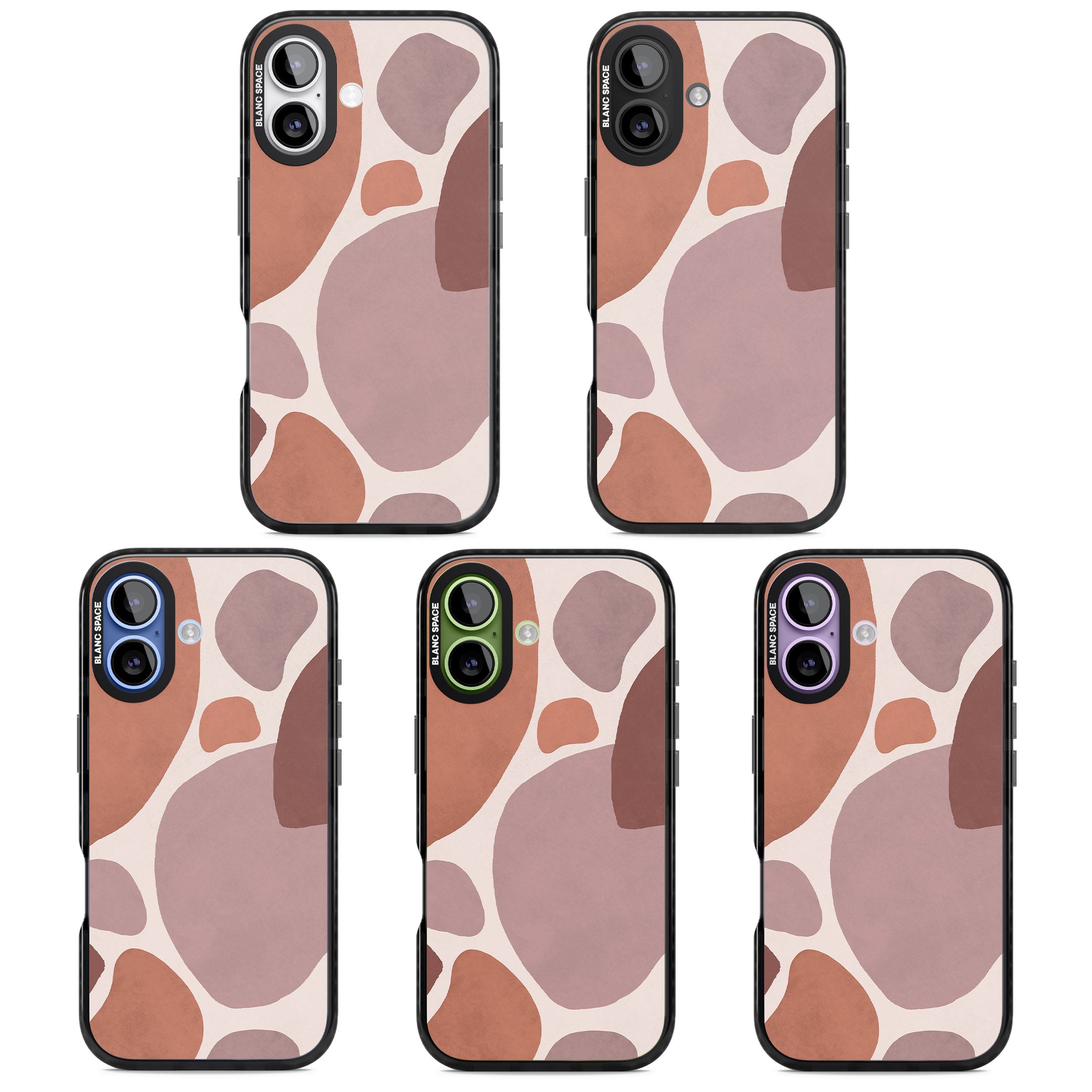 Terra Abstract iPhone 17 Impact Pro Black Phone Case APT Impact Protection