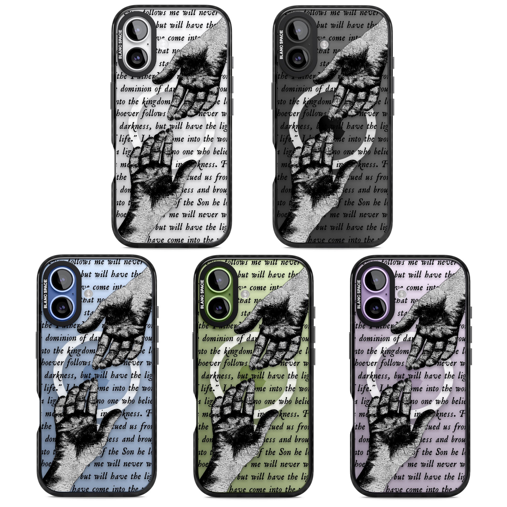 In Touch iPhone 17 Impact Pro Black Phone Case APT Impact Protection