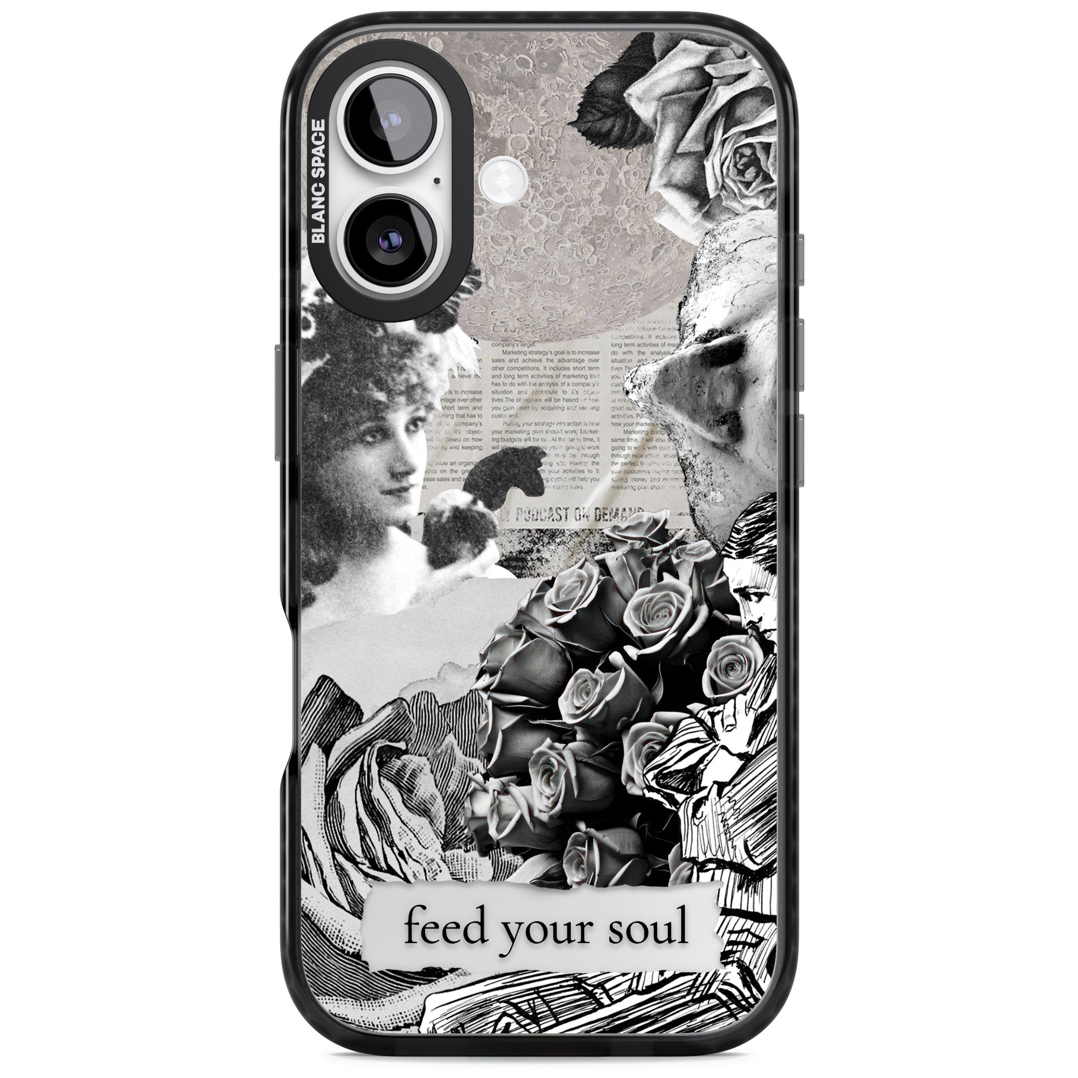 Feed Your Soul iPhone 17 Impact Pro Black Phone Case