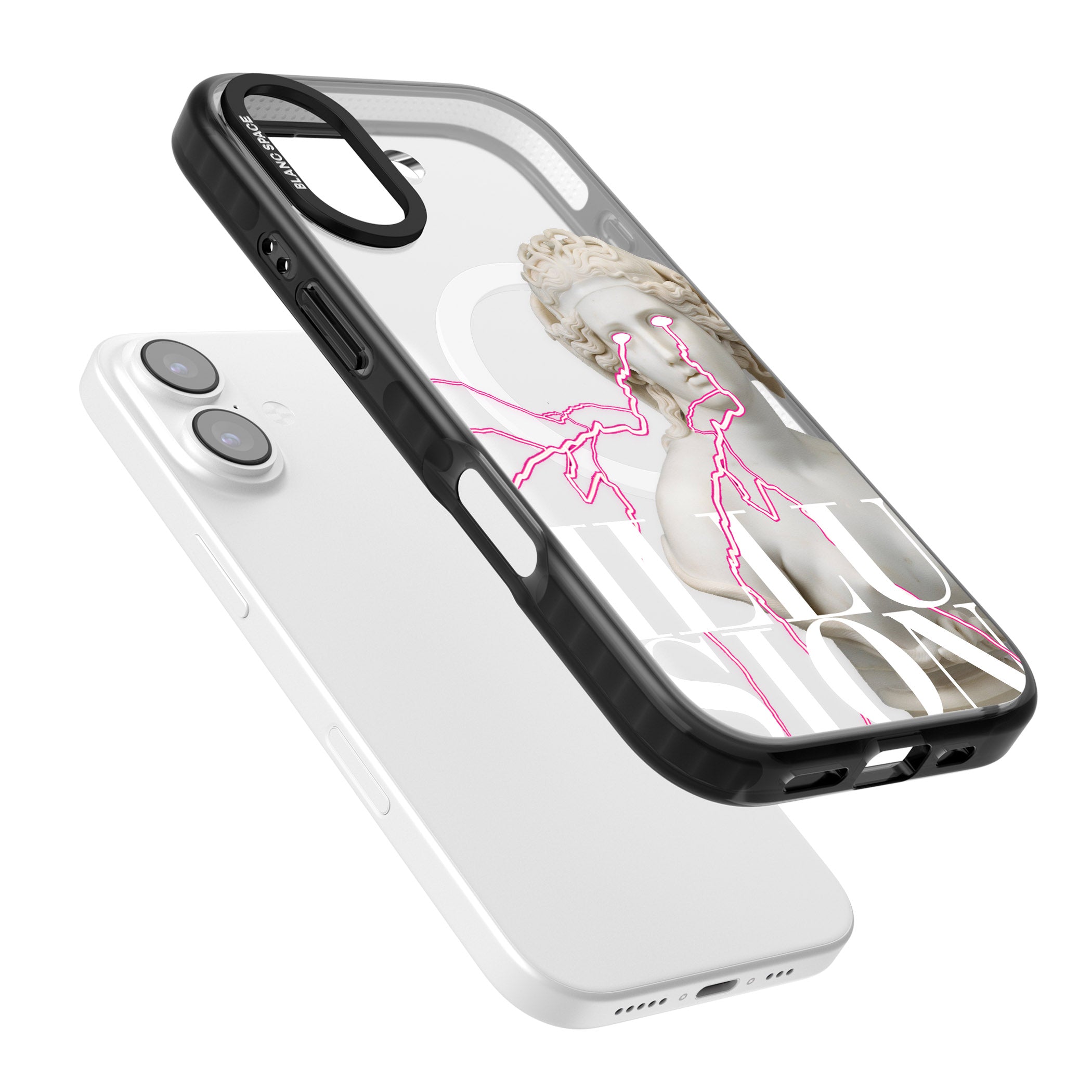 Illusion iPhone 17 Impact Pro Black Phone Case Colours