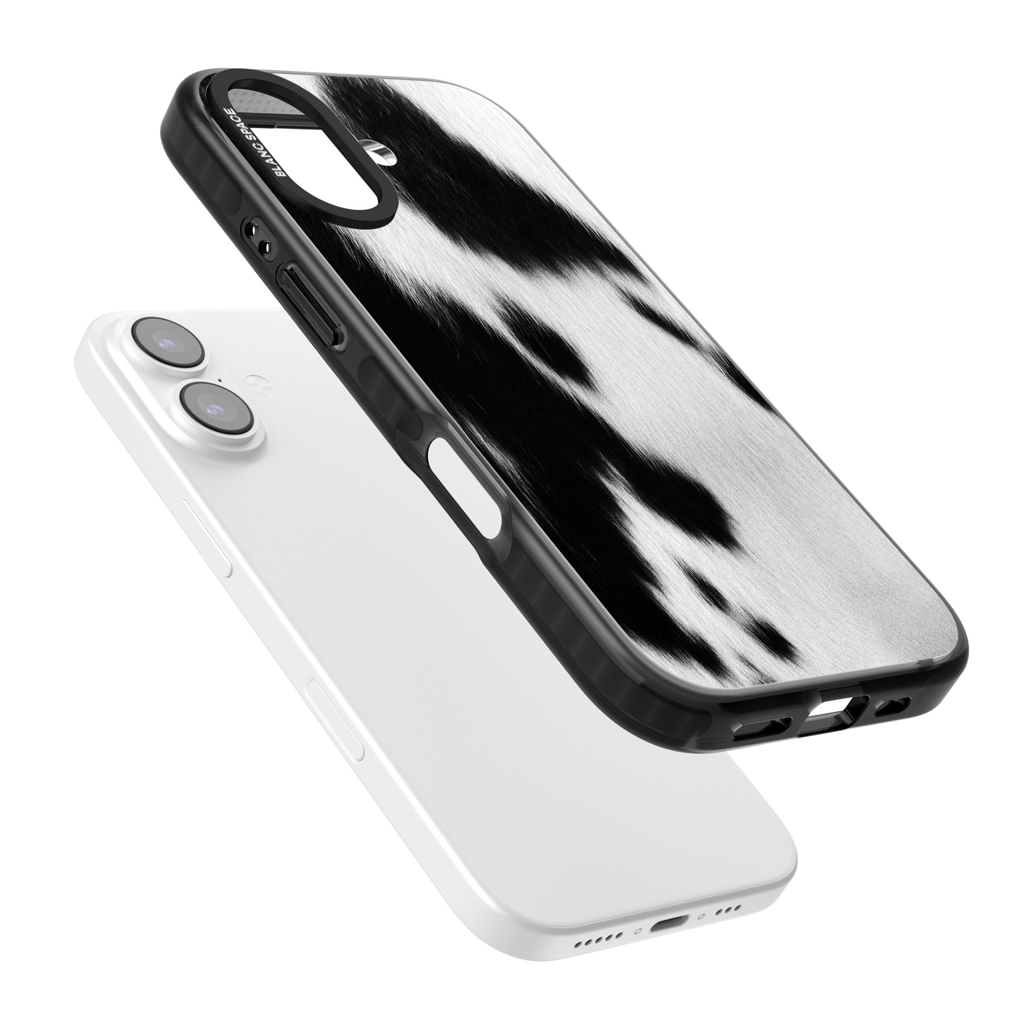 Designer Fashion Cowhide iPhone 17 Impact Pro Black Phone Case Colours