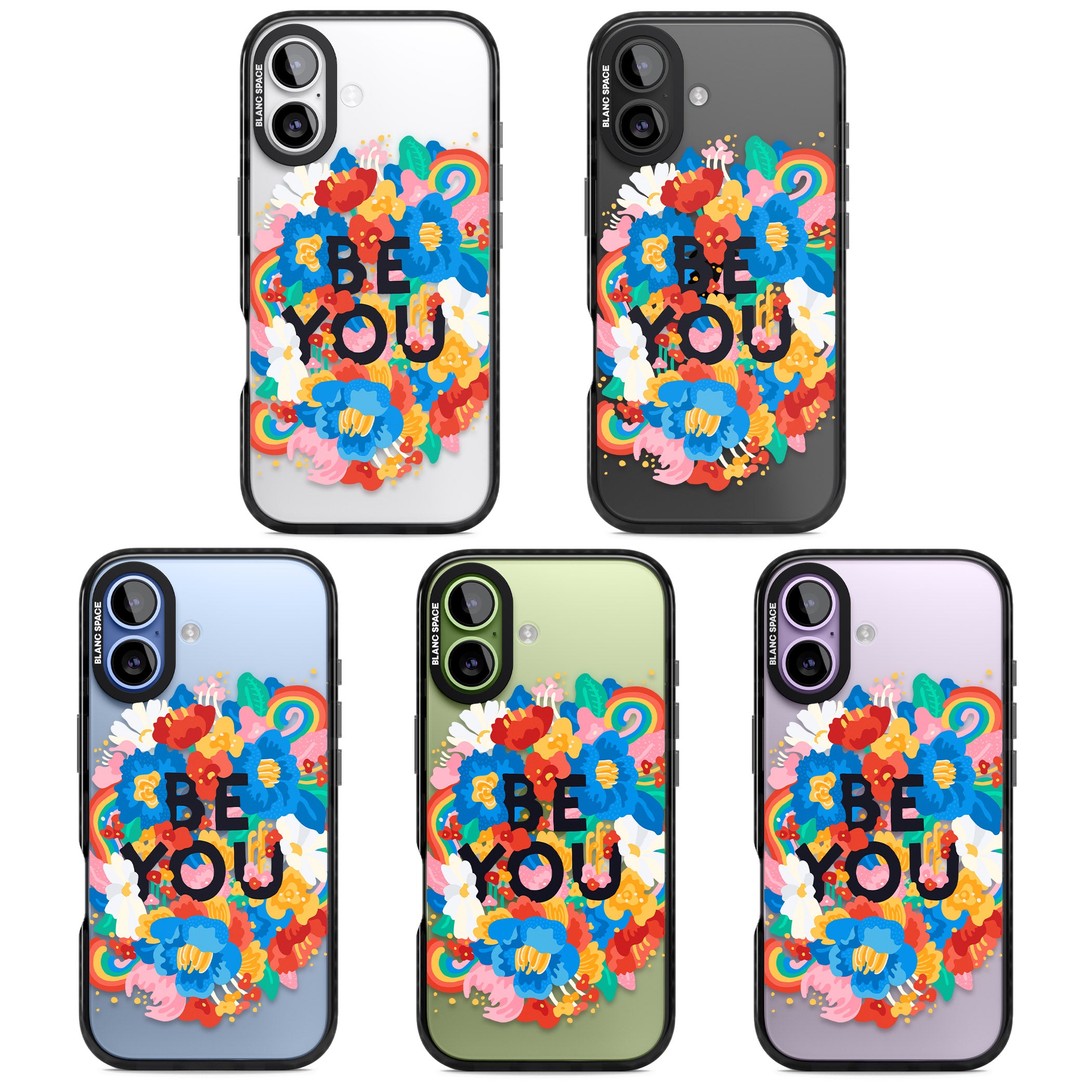 Be You iPhone 17 Impact Pro Black Phone Case APT Impact Protection