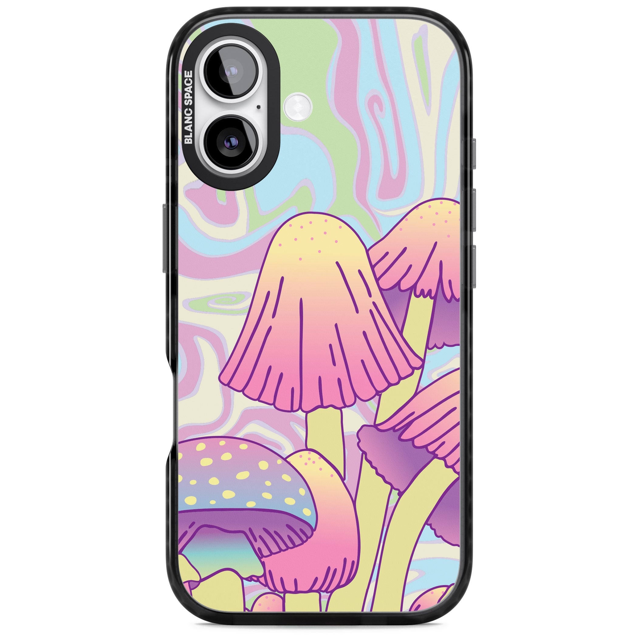 Shroomin' iPhone 17 Impact Pro Black Phone Case