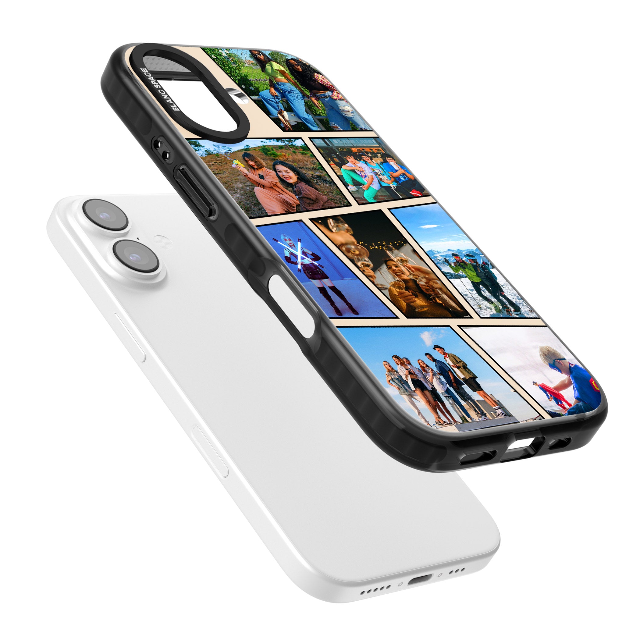 Personalised Comic Strip Photo iPhone 17 Impact Pro Black Phone Case Colours