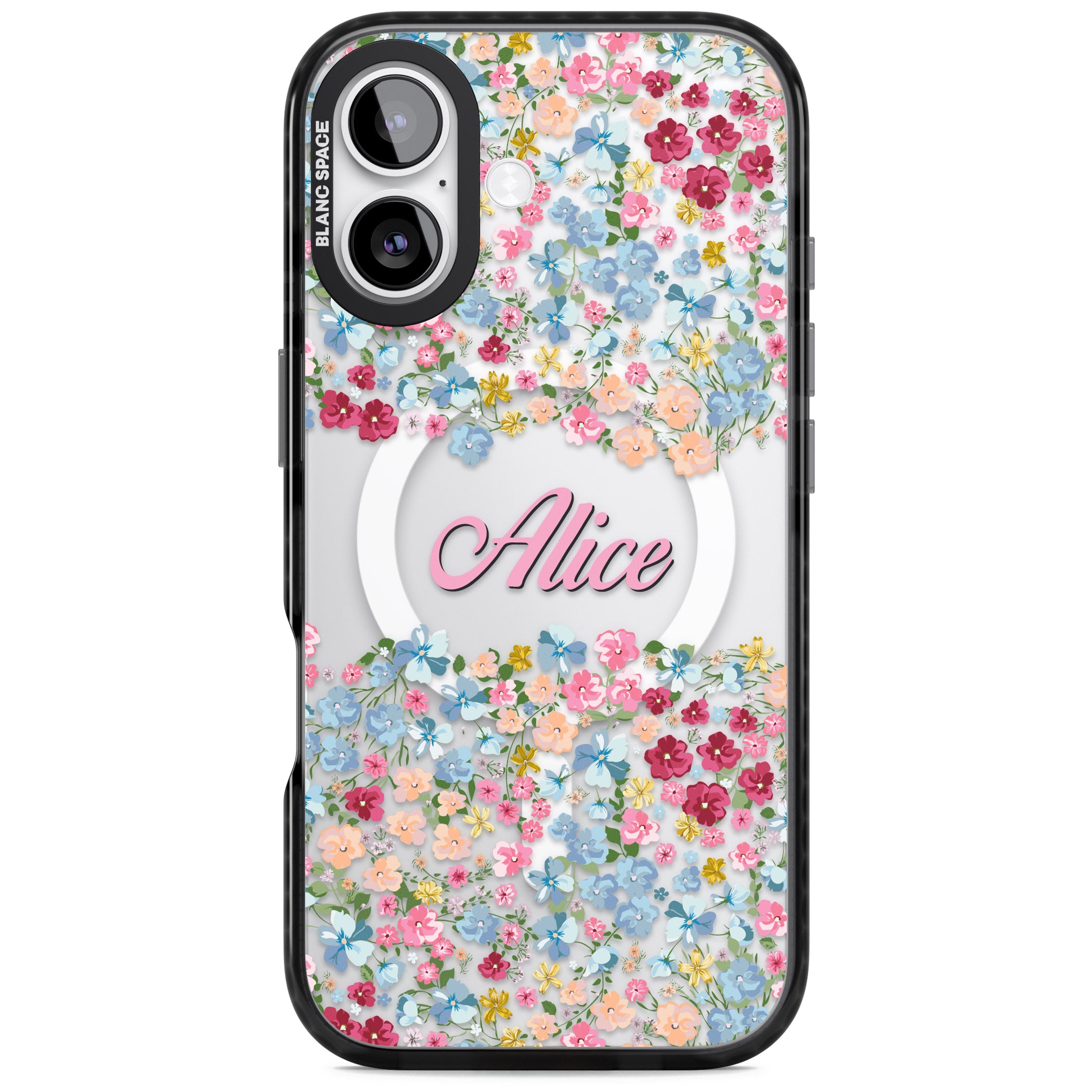 Personalised Venetian Meadow iPhone 17 Impact Pro Black Phone Case