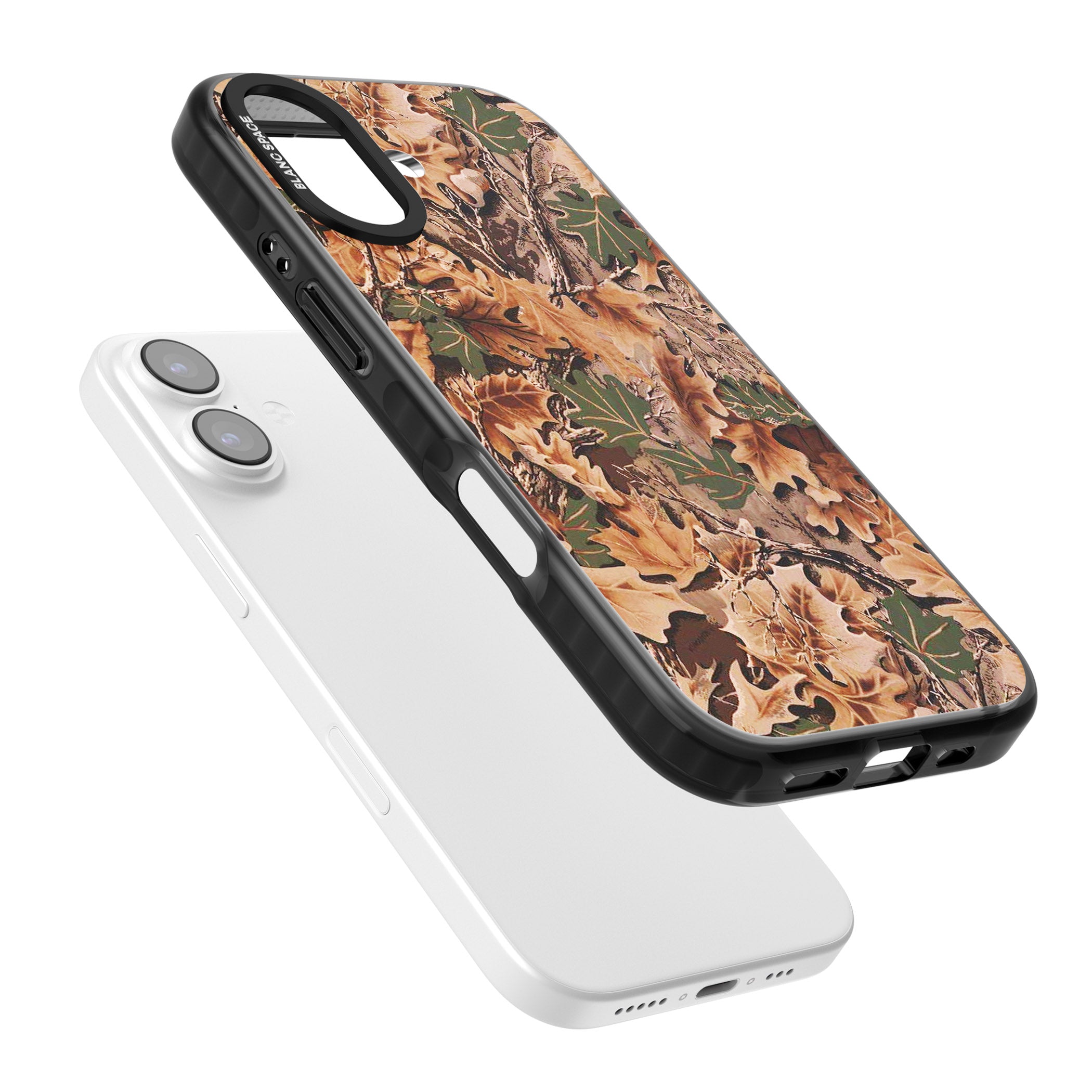 Leaves Camo iPhone 17 Impact Pro Black Phone Case Colours