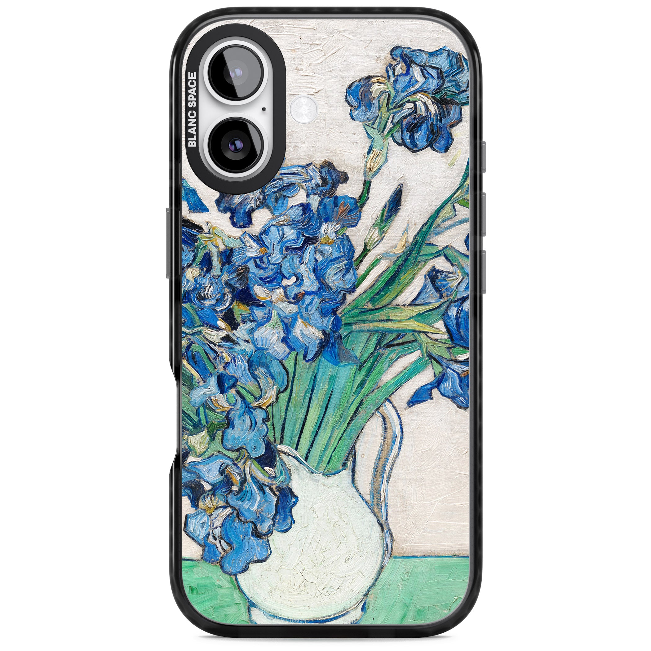 Irises By Vincent Van Gogh iPhone 17 Impact Pro Black Phone Case