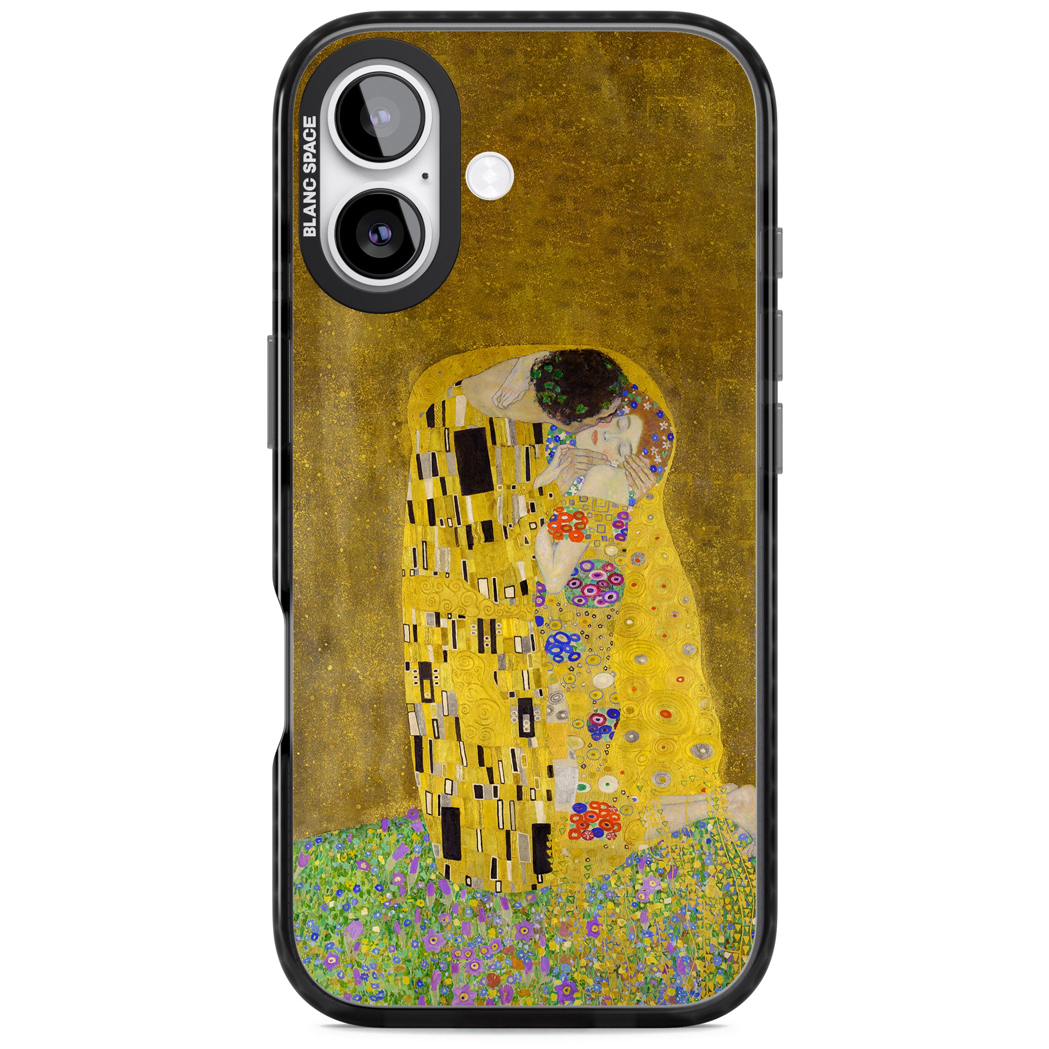 The Kiss iPhone 17 Impact Pro Black Phone Case