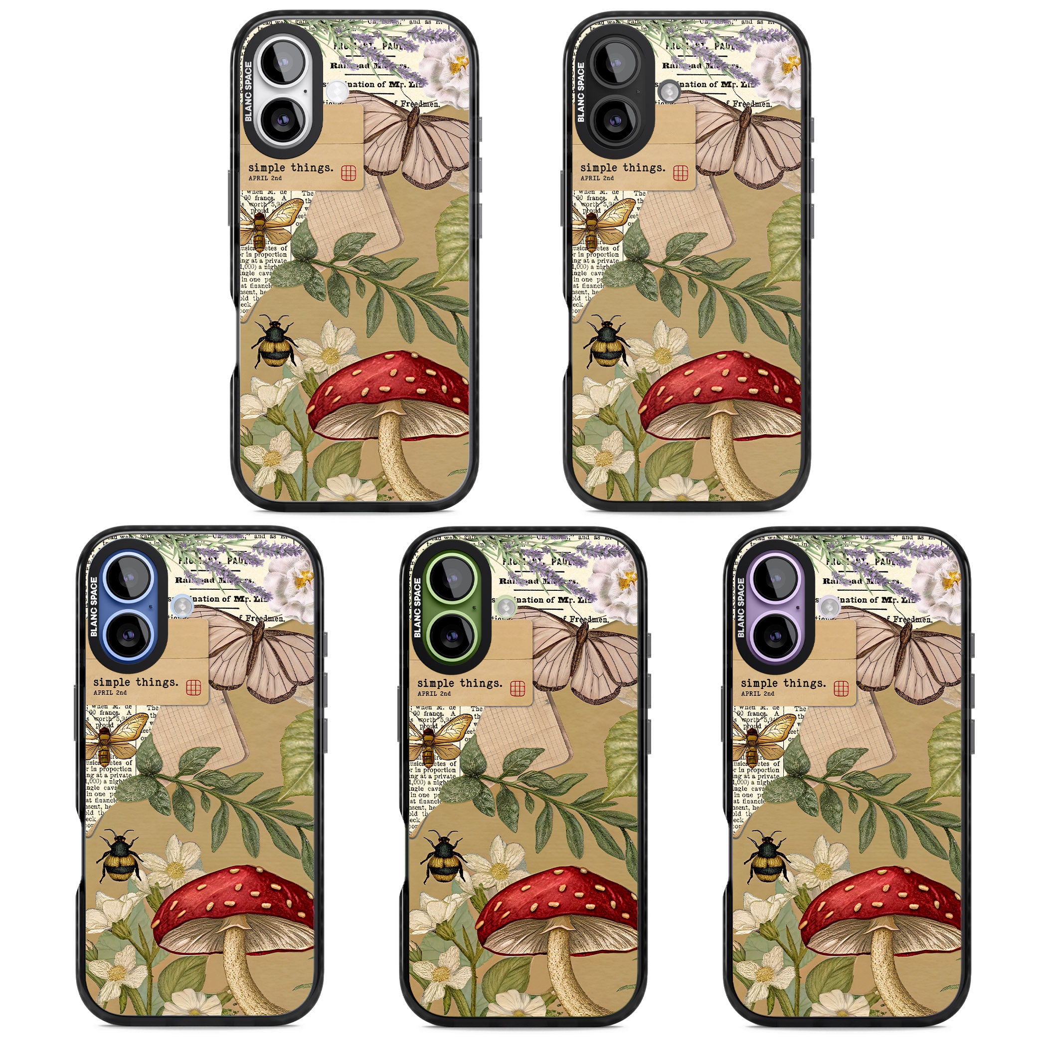 Simple Things iPhone 17 Impact Pro Black Phone Case APT Impact Protection