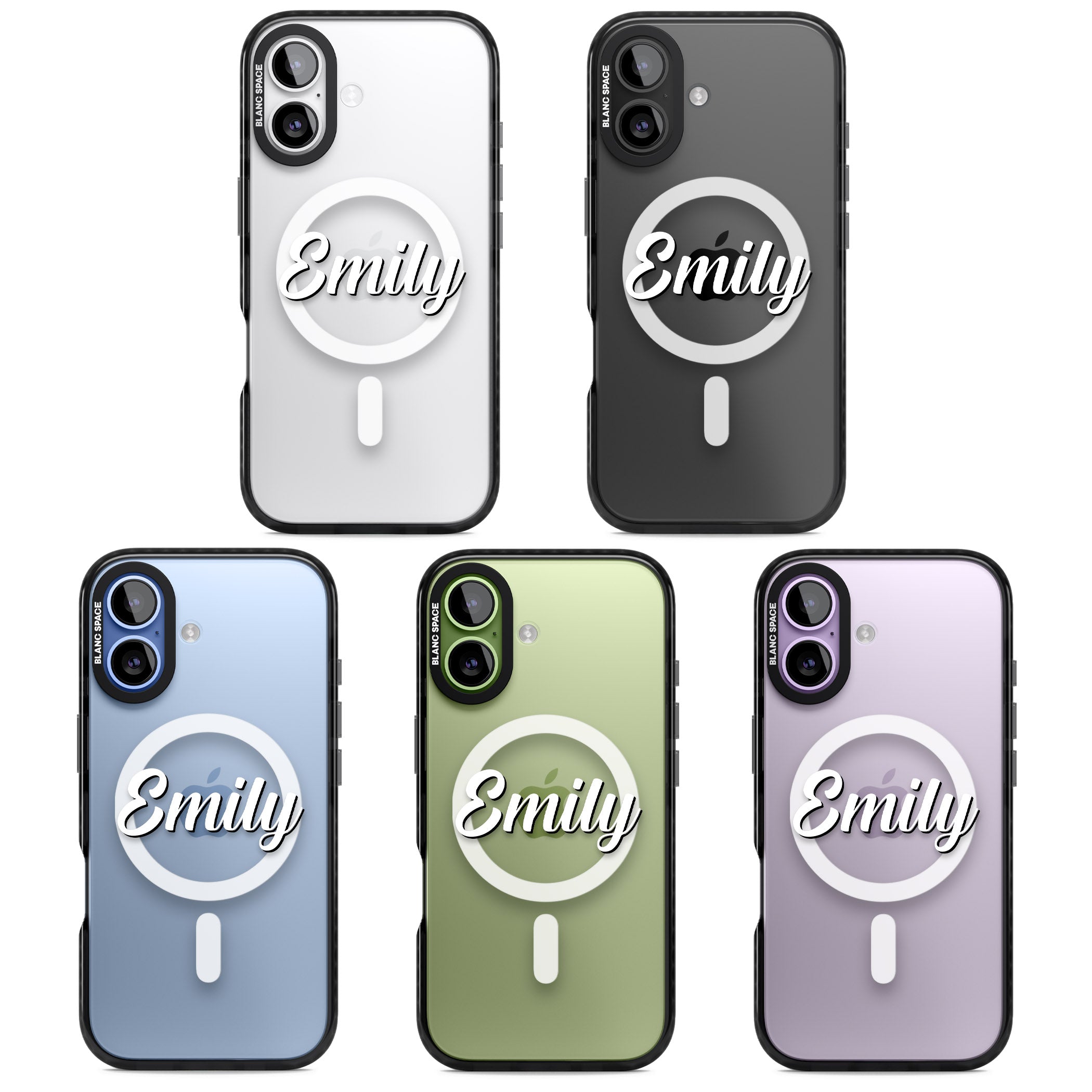 Personalised Cute Name iPhone 17 Impact Pro Black Phone Case APT Impact Protection