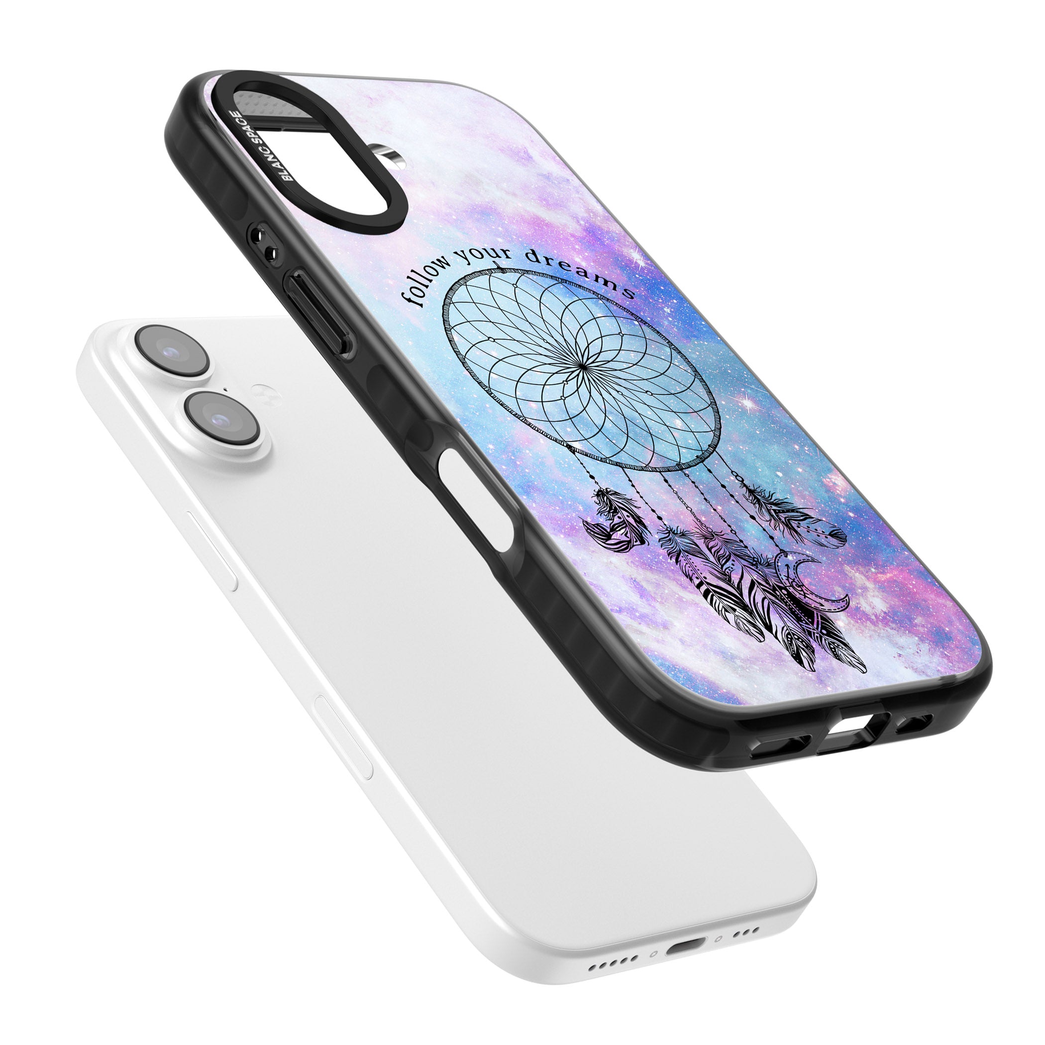Galaxy Dreamcatcher iPhone 17 Impact Pro Black Phone Case Colours