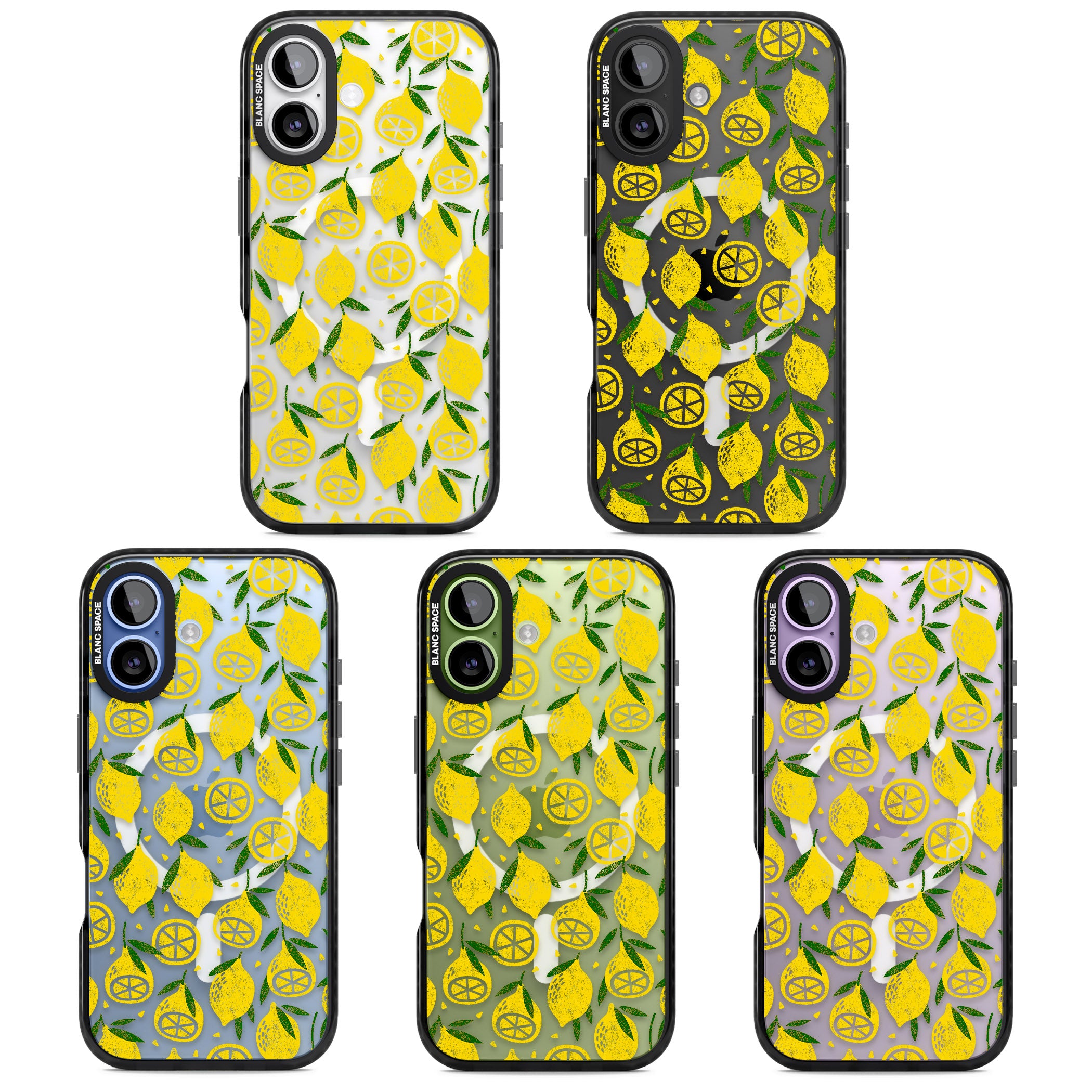 Lemon Delight iPhone 17 Impact Pro Black Phone Case APT Impact Protection