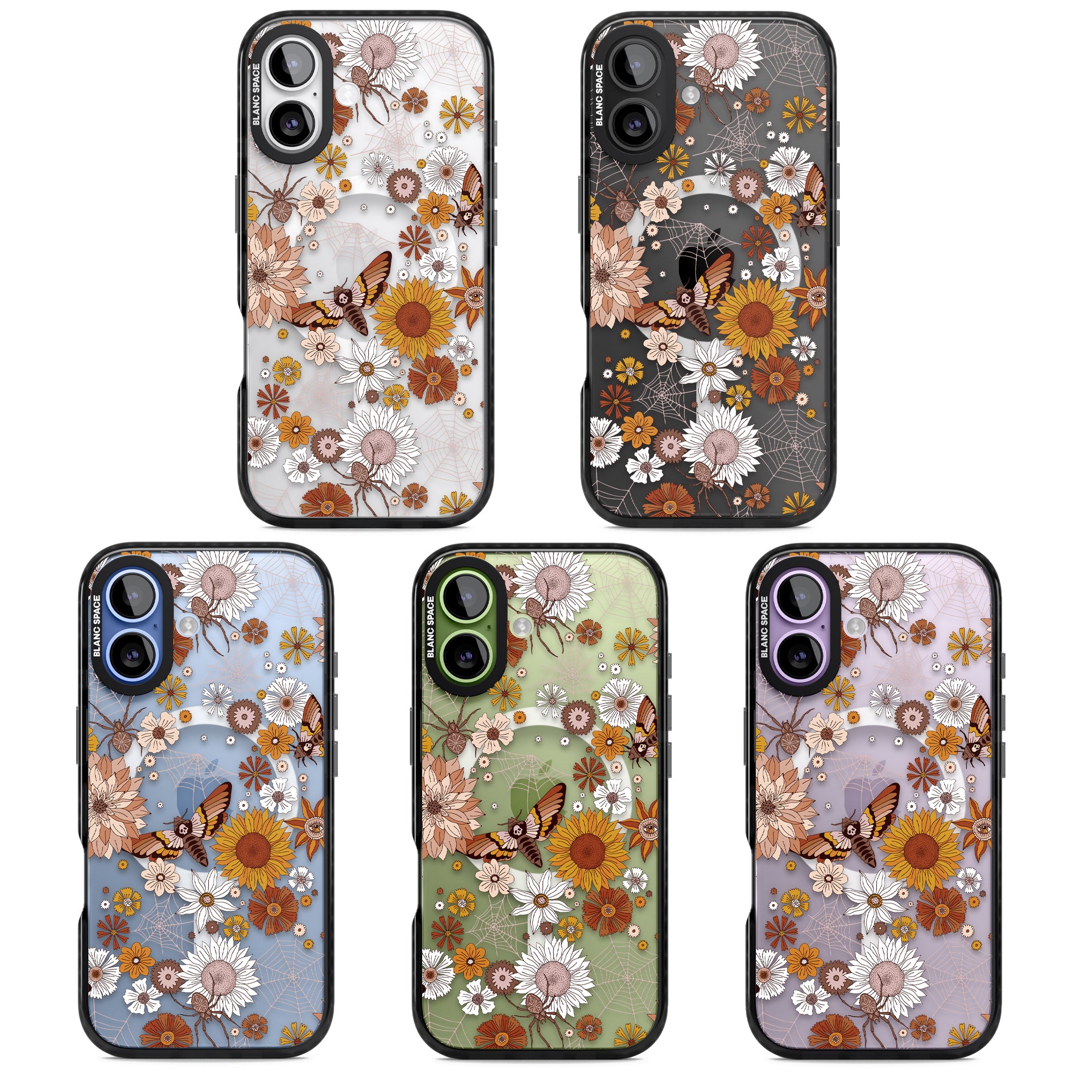 Halloween Wildlife iPhone 17 Impact Pro Black Phone Case APT Impact Protection