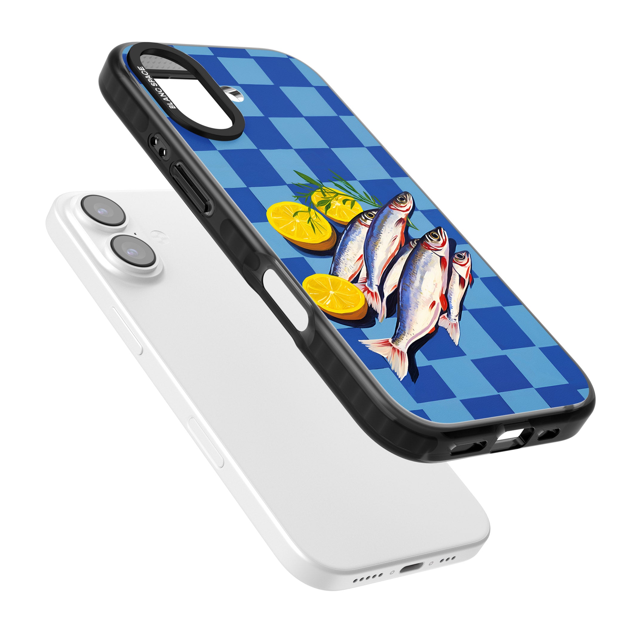 Fish & Lemons iPhone 17 Impact Pro Black Phone Case Colours