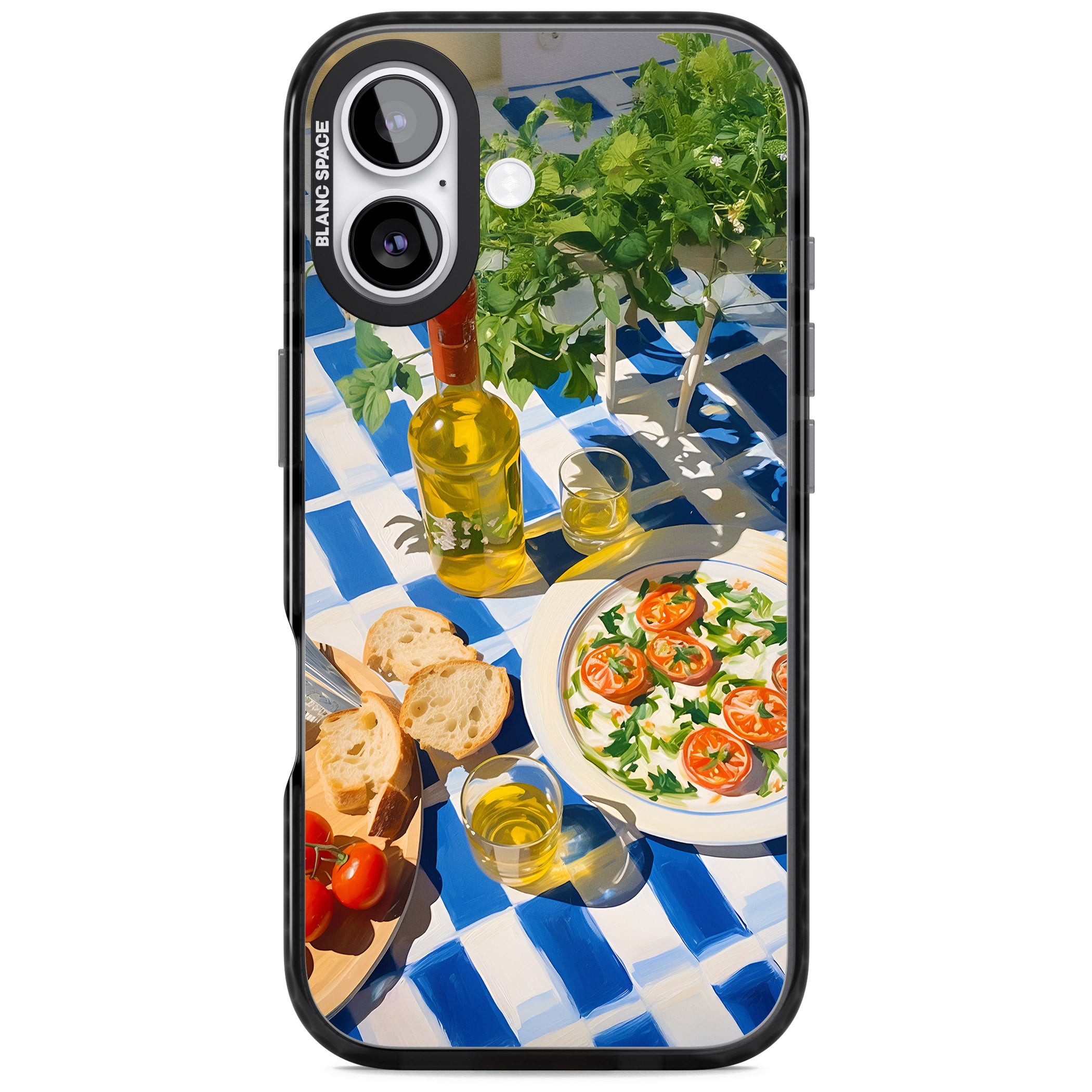 Caprese Salad iPhone 17 Impact Pro Black Phone Case