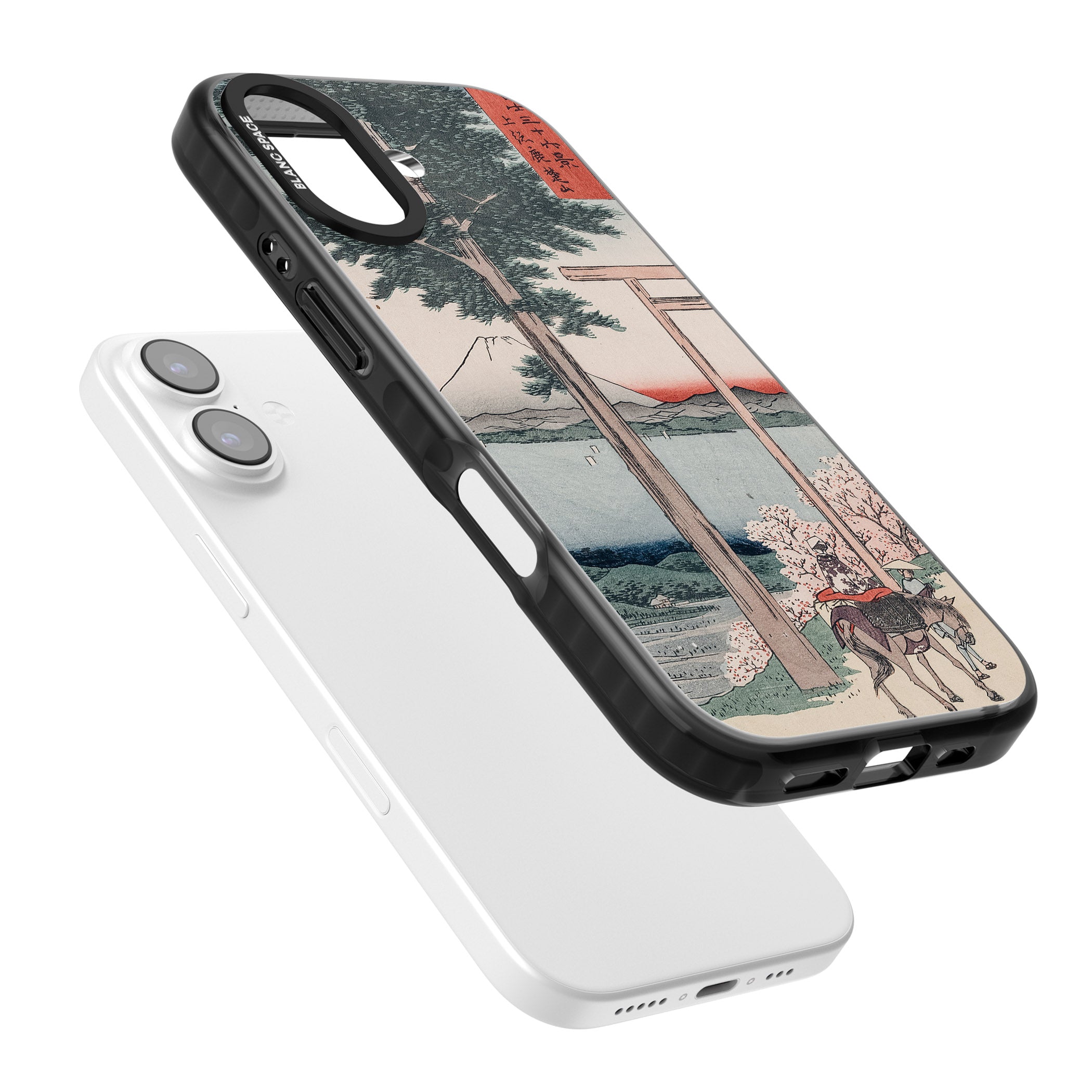 Gates To Mt. Fuji iPhone 17 Impact Pro Black Phone Case Colours