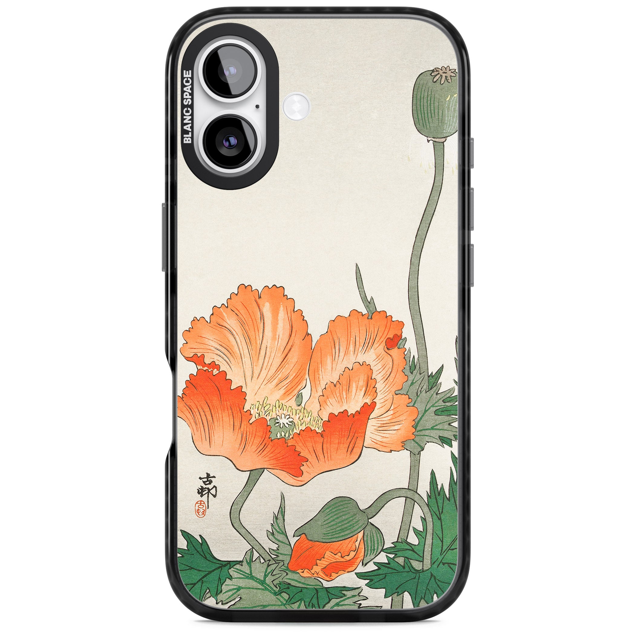 Birds And Plants By Ohara Koson iPhone 17 Impact Pro Black Phone Case