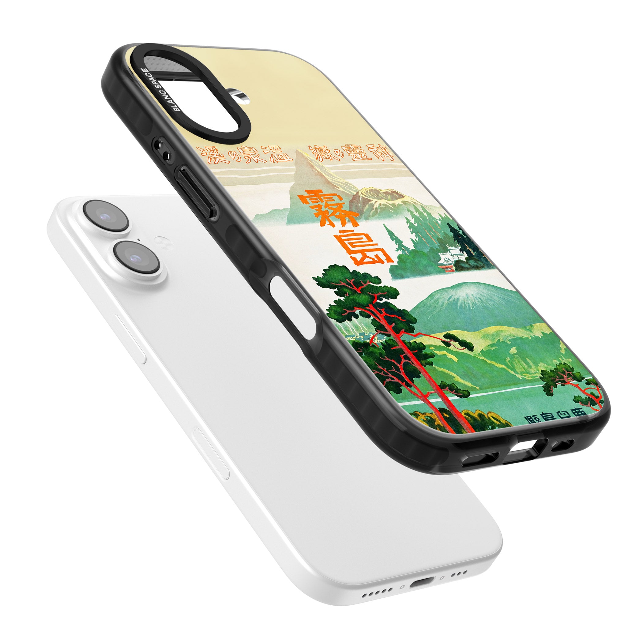 Japan Travel Poster (1930S) iPhone 17 Impact Pro Black Phone Case Colours