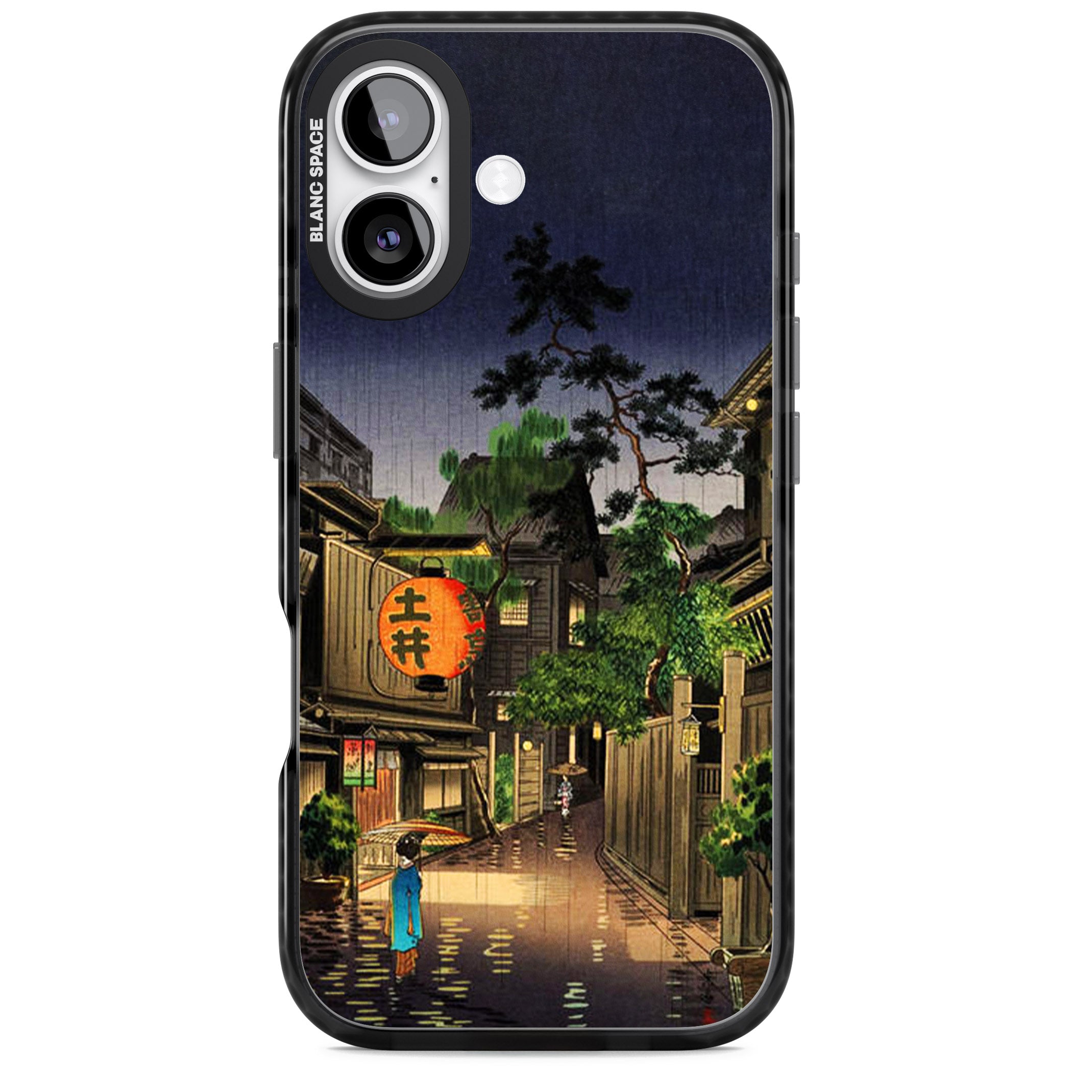 Evening In Ushigome iPhone 17 Impact Pro Black Phone Case