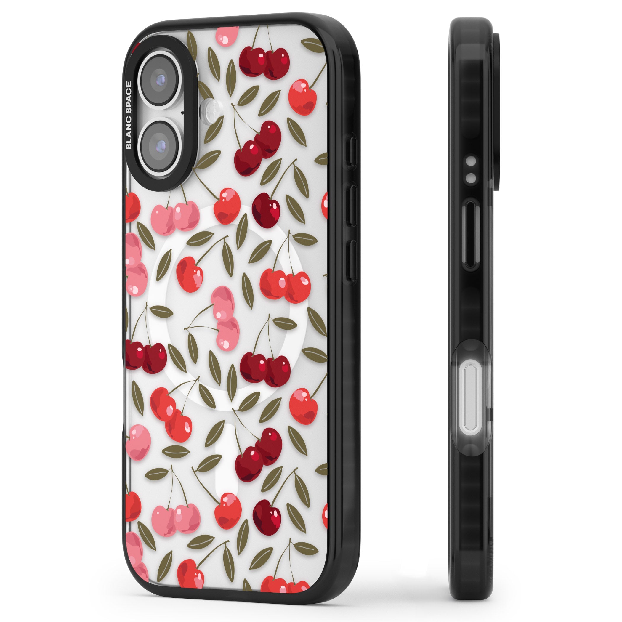 Cherry On Top iPhone 17 Impact Pro Black Phone Case Side Profile
