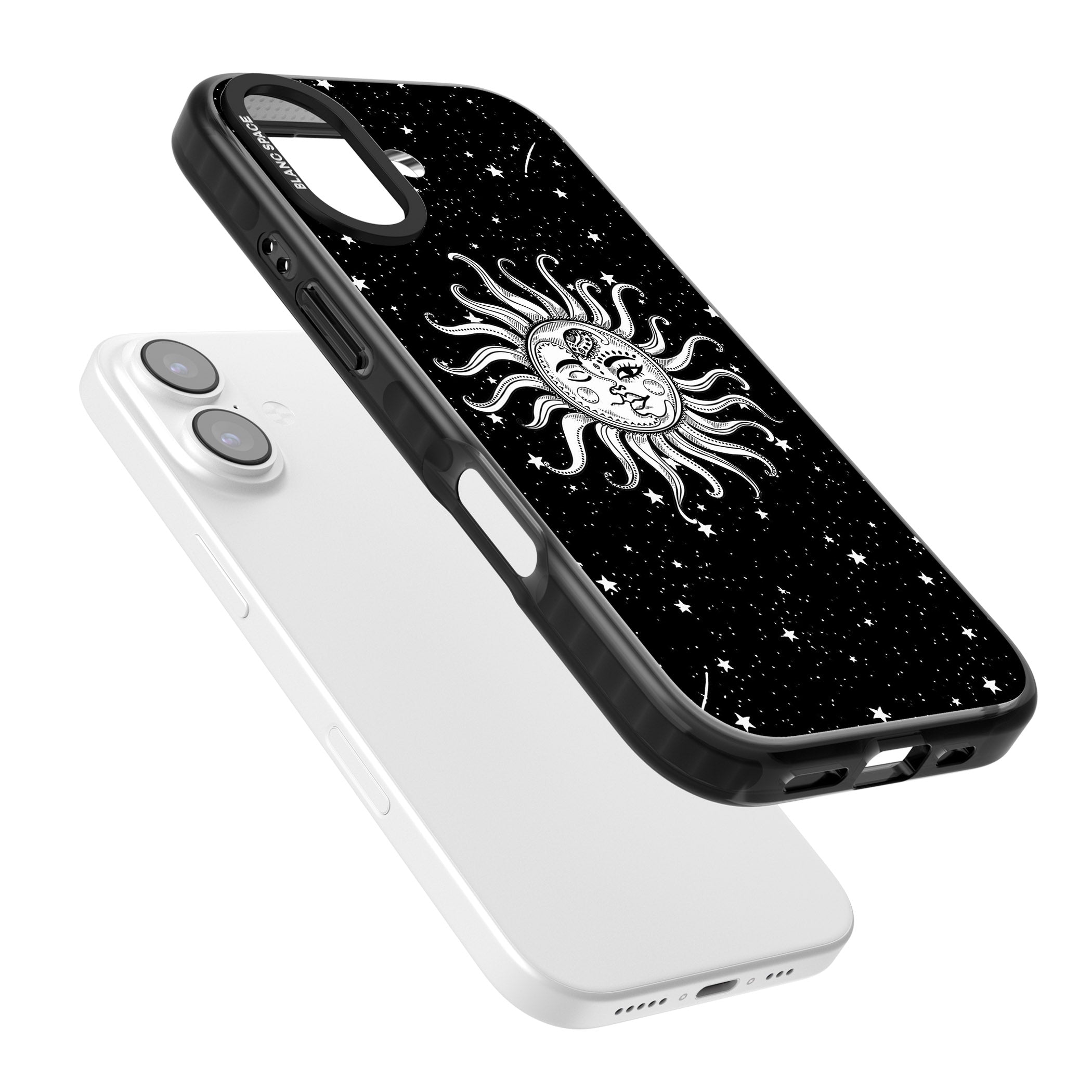Mystic Sun Moon iPhone 17 Impact Pro Black Phone Case Colours