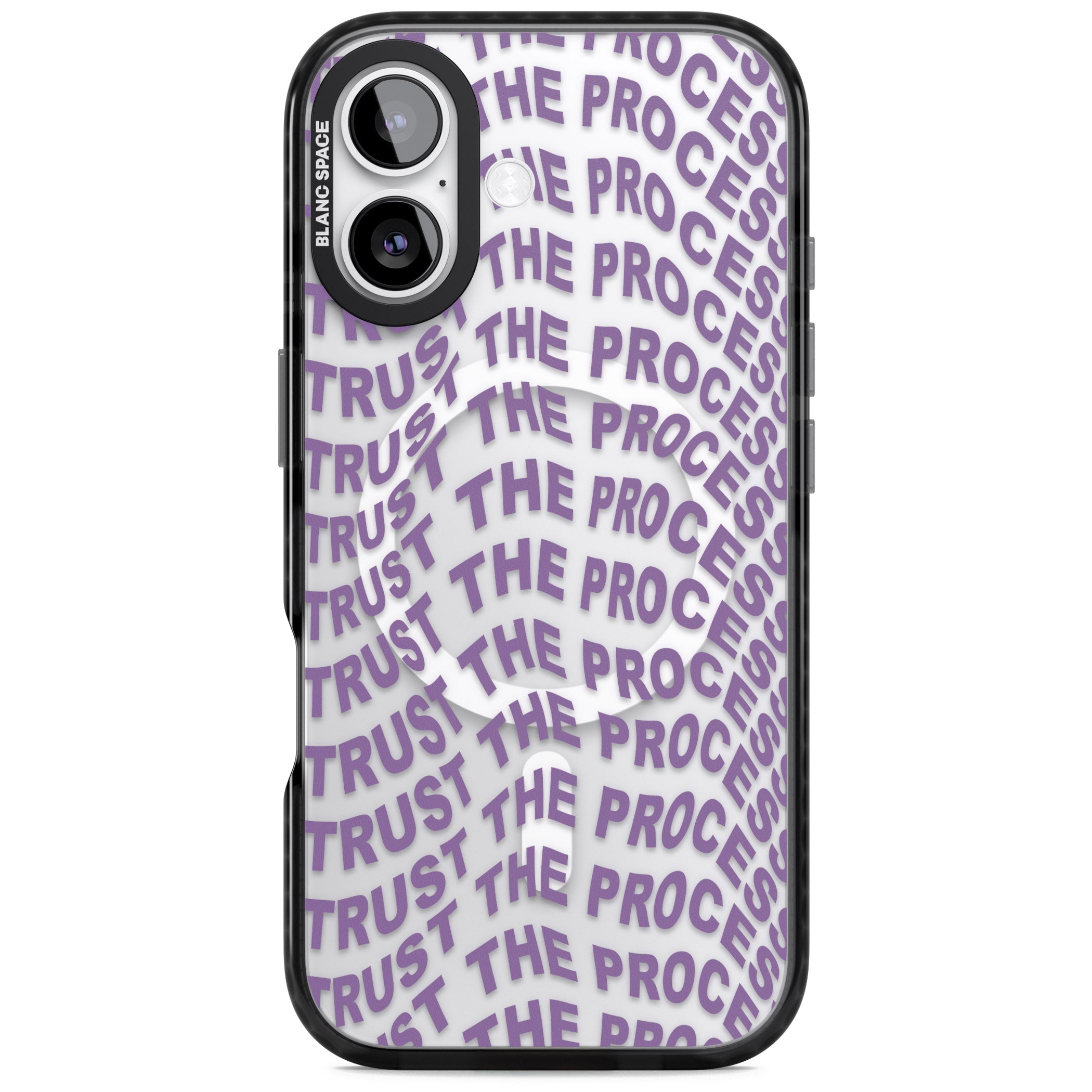 Trust The Process iPhone 17 Impact Pro Black Phone Case