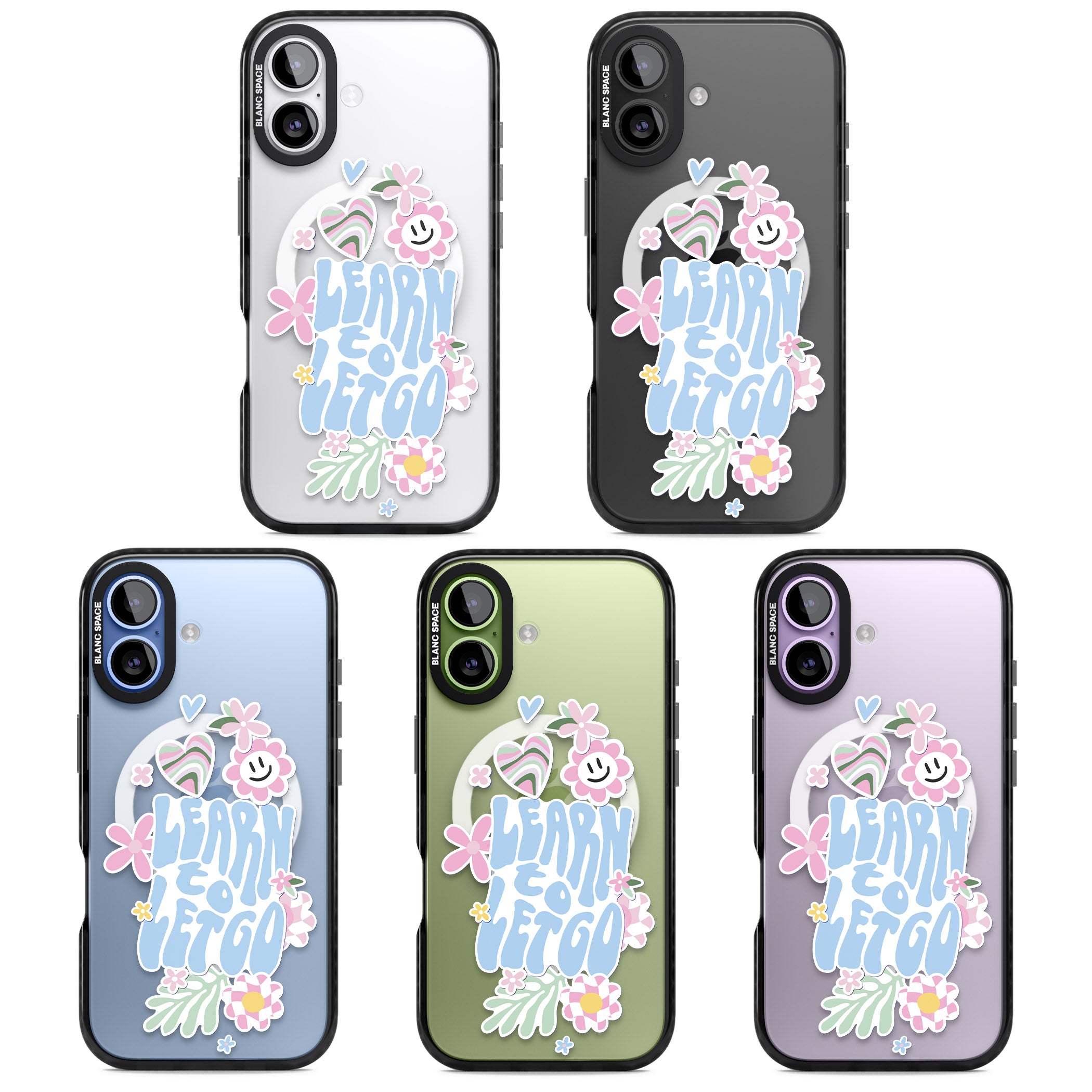 Learn To Let Go iPhone 17 Impact Pro Black Phone Case APT Impact Protection