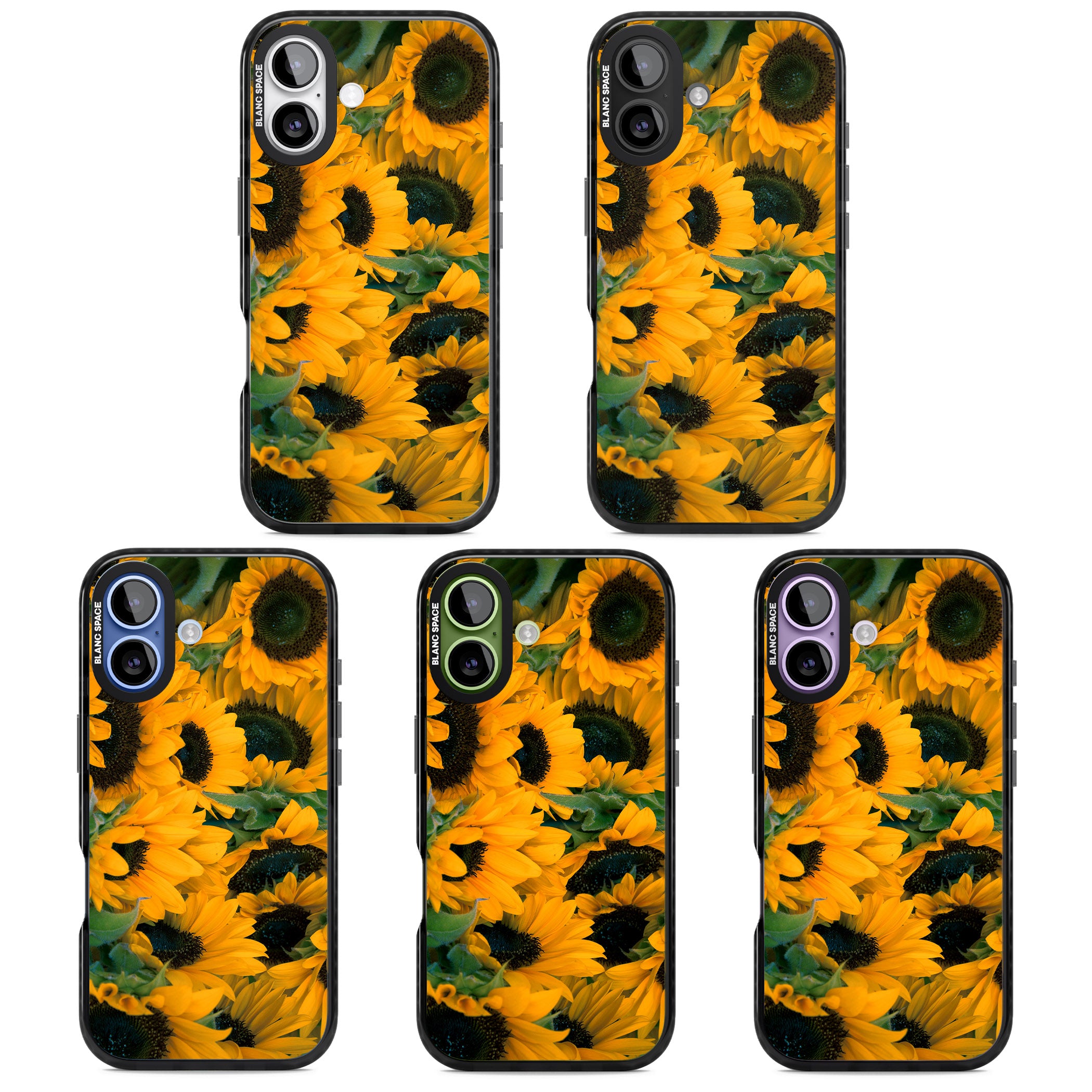 Sunflowers iPhone 17 Impact Pro Black Phone Case APT Impact Protection