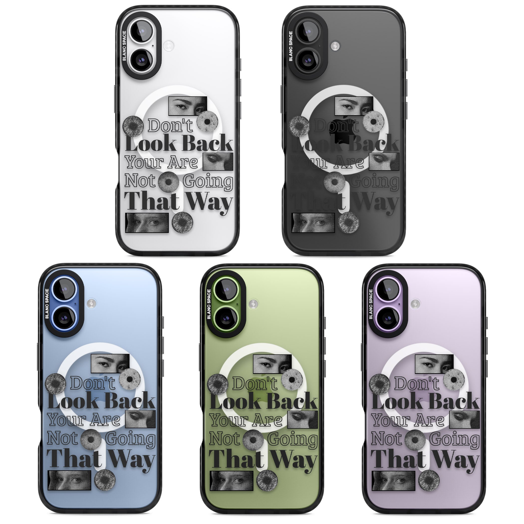 Dont Look Back iPhone 17 Impact Pro Black Phone Case APT Impact Protection