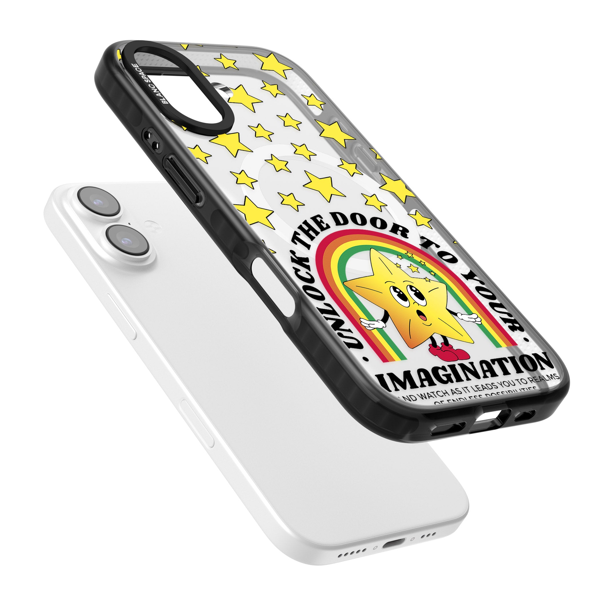 Imagination iPhone 17 Impact Pro Black Phone Case Colours
