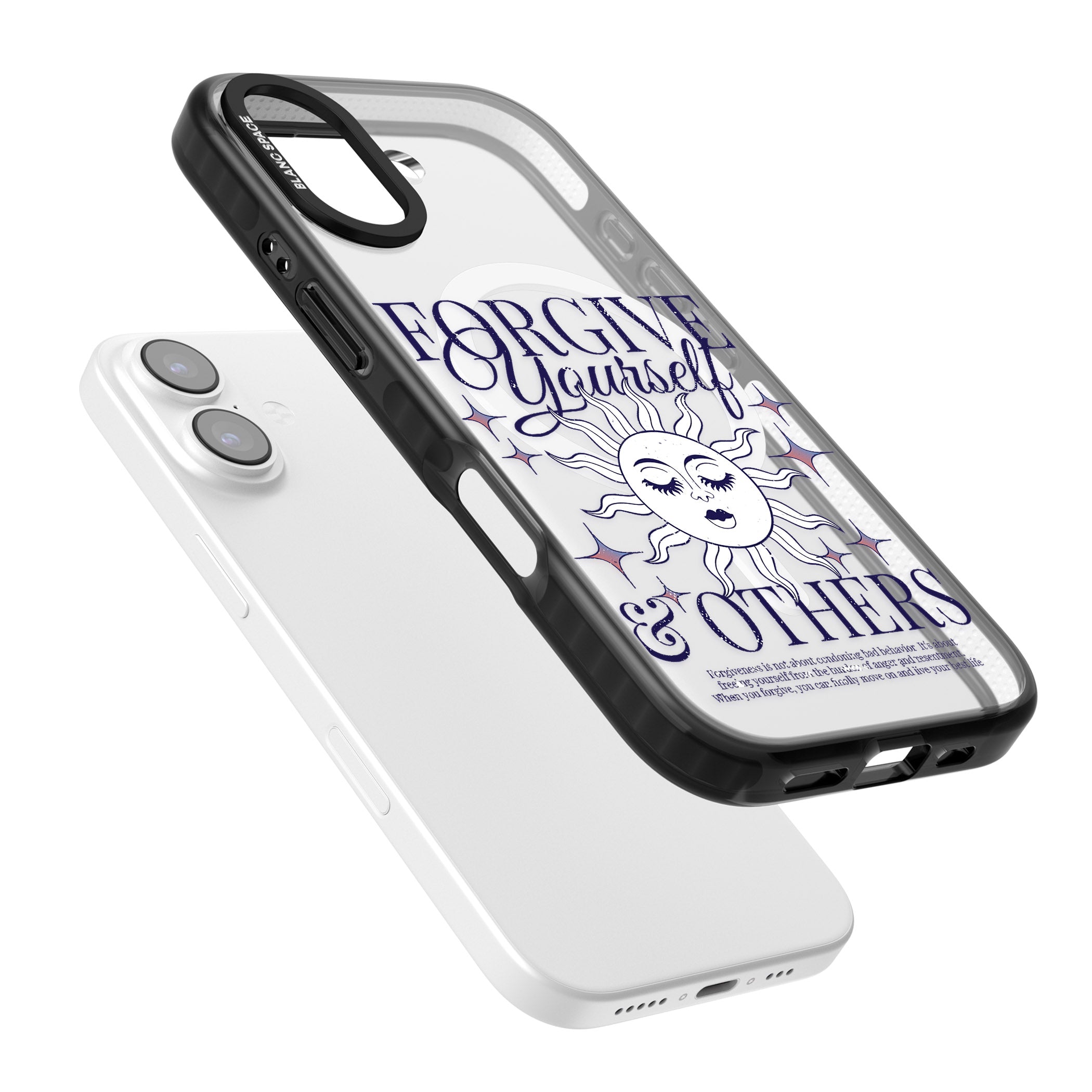 Forgiveness iPhone 17 Impact Pro Black Phone Case Colours