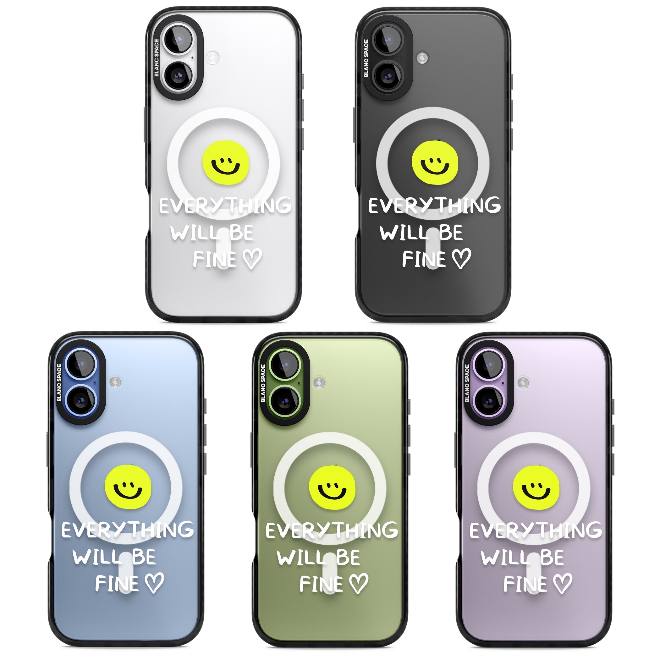 Everything Will Be Fine iPhone 17 Impact Pro Black Phone Case APT Impact Protection