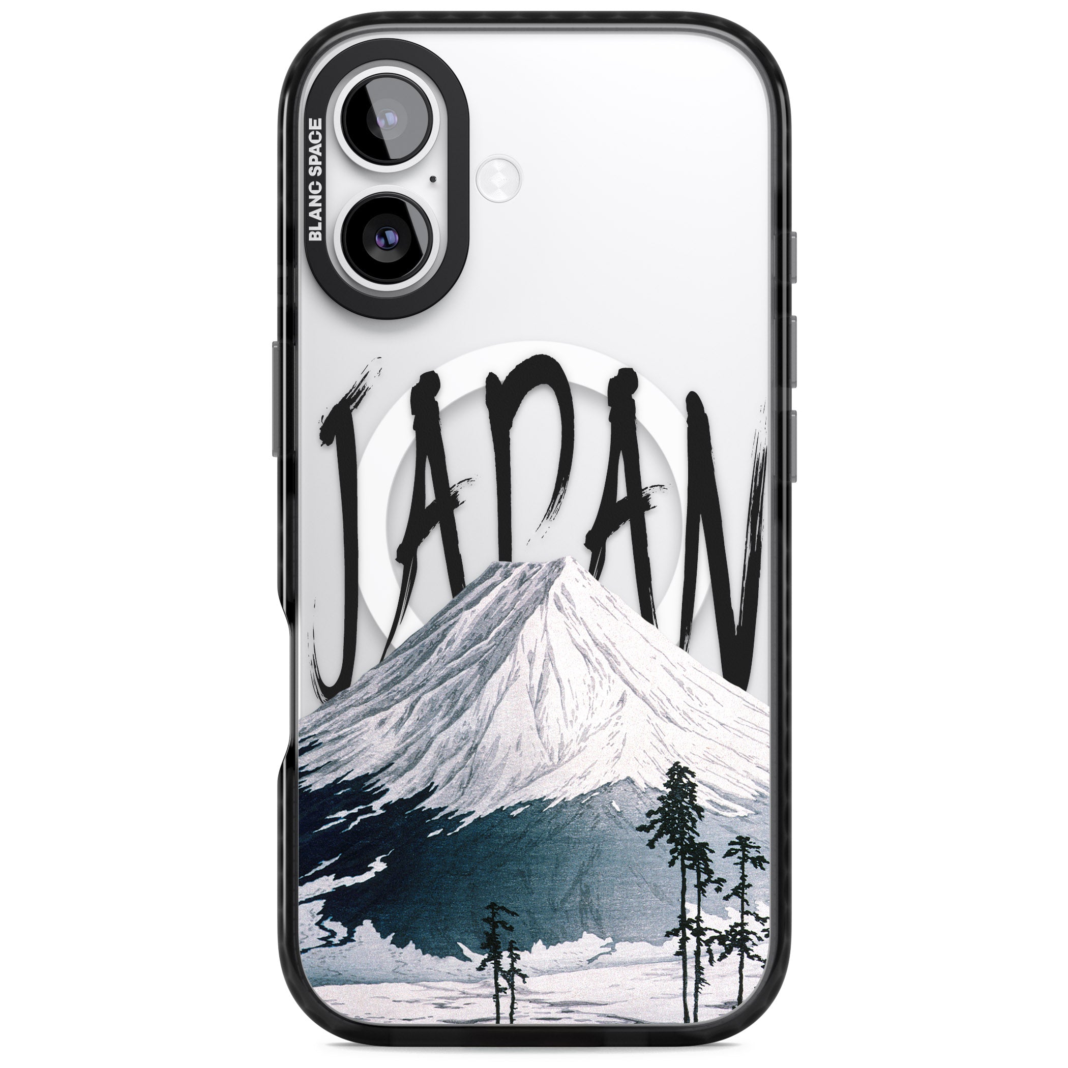 Mount Fuji Cutout iPhone 17 Impact Pro Black Phone Case