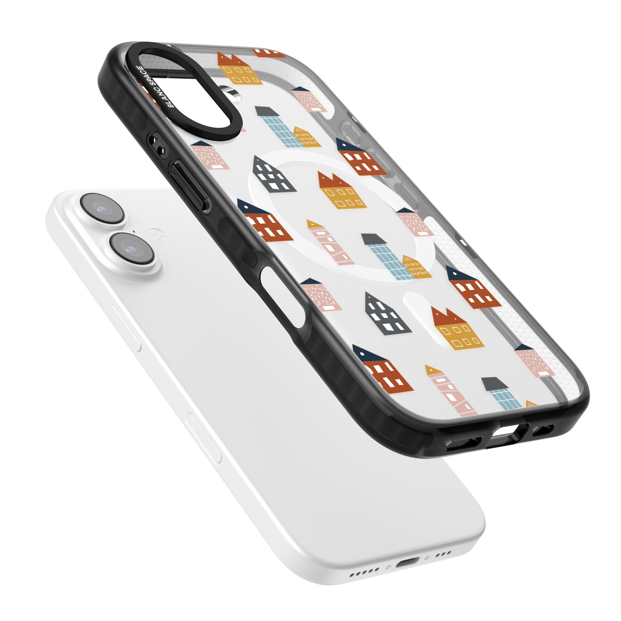 Scandi Village iPhone 17 Impact Pro Black Phone Case Colours