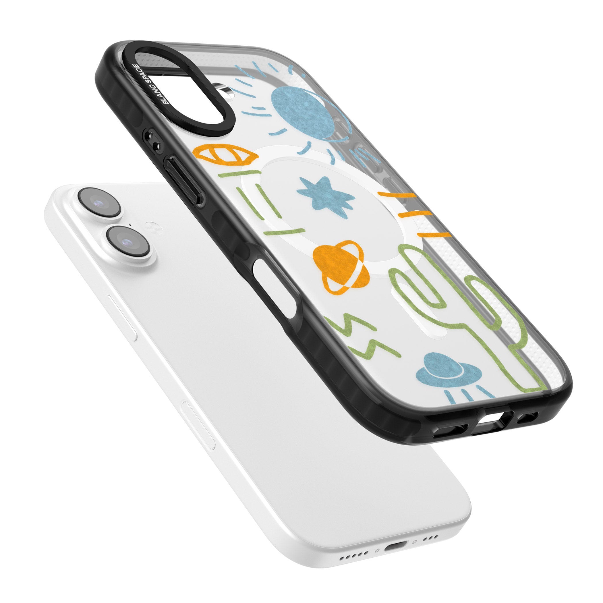 Summer Heat iPhone 17 Impact Pro Black Phone Case Colours