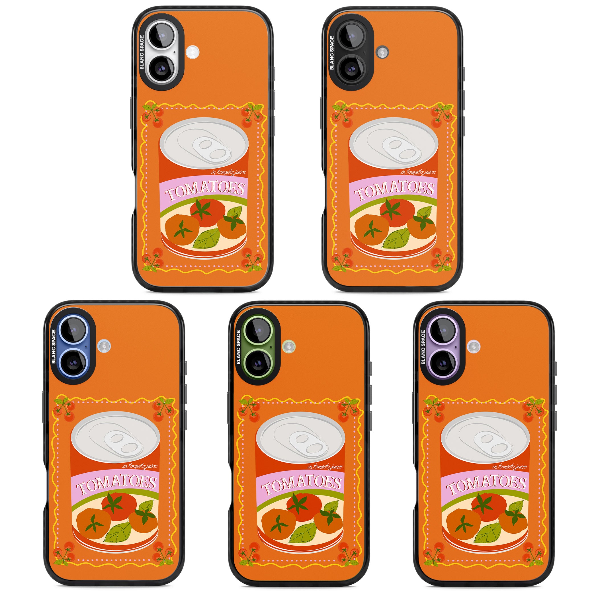Tomato Soup Can iPhone 17 Impact Pro Black Phone Case APT Impact Protection