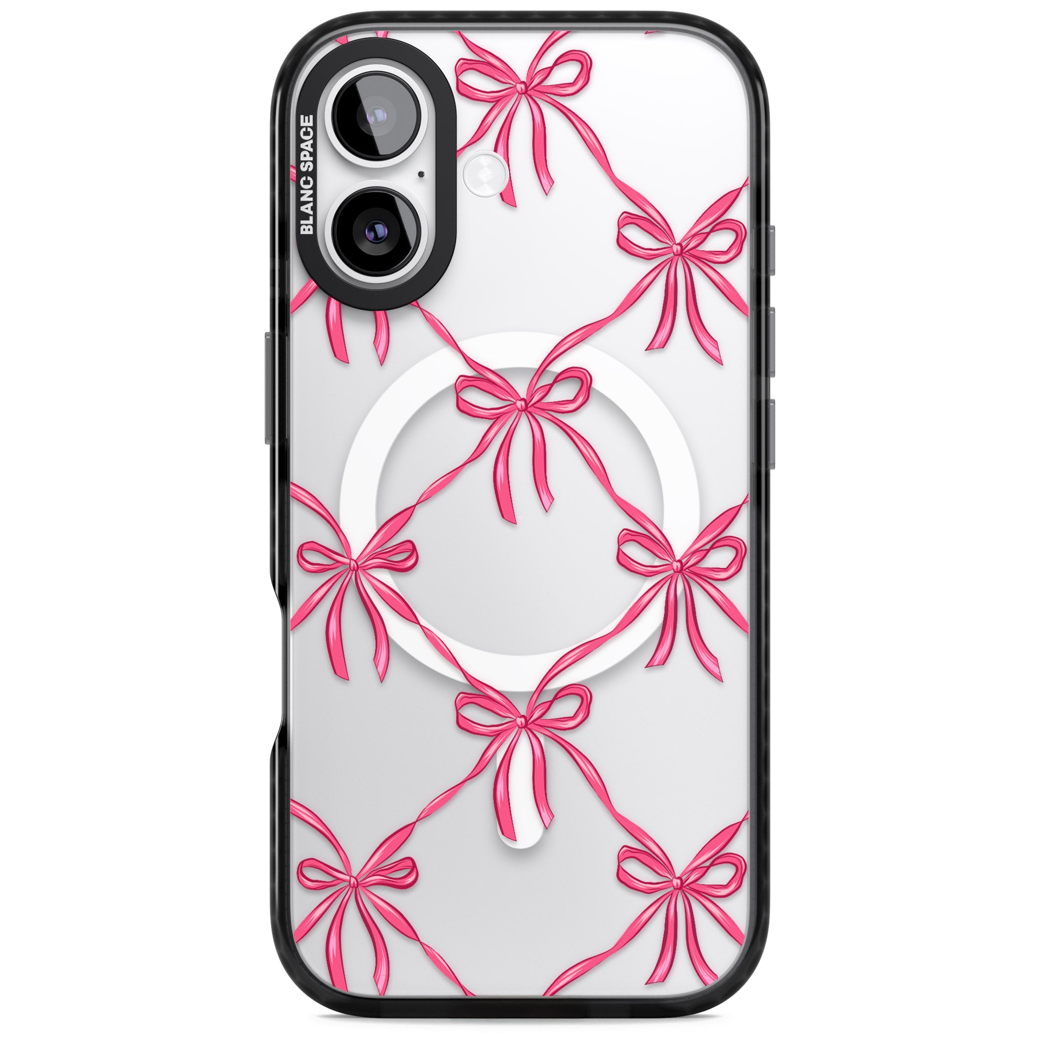 Bow Knots iPhone 17 Impact Pro Black Phone Case