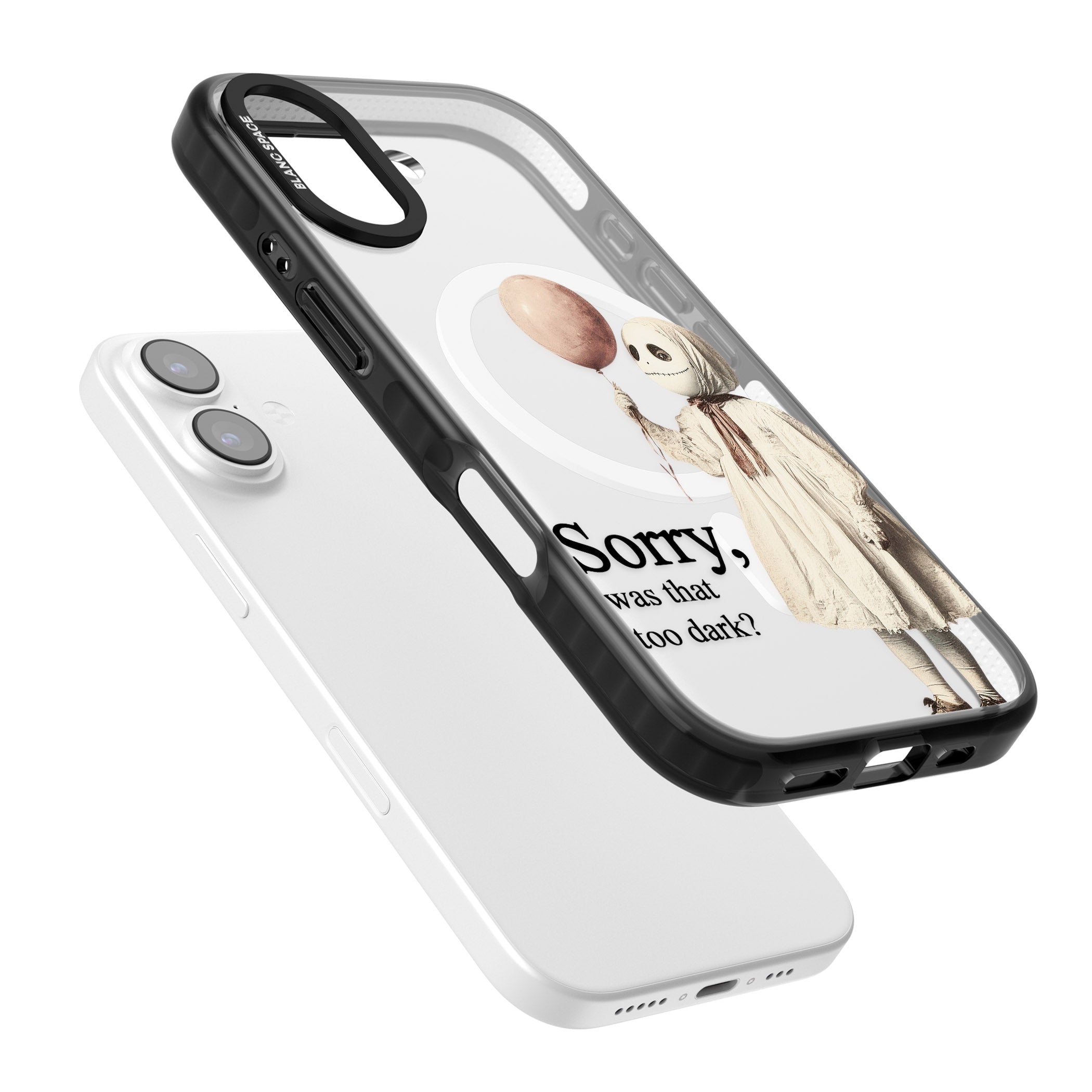 Sorry Was That Too Dark iPhone 17 Impact Pro Black Phone Case Colours