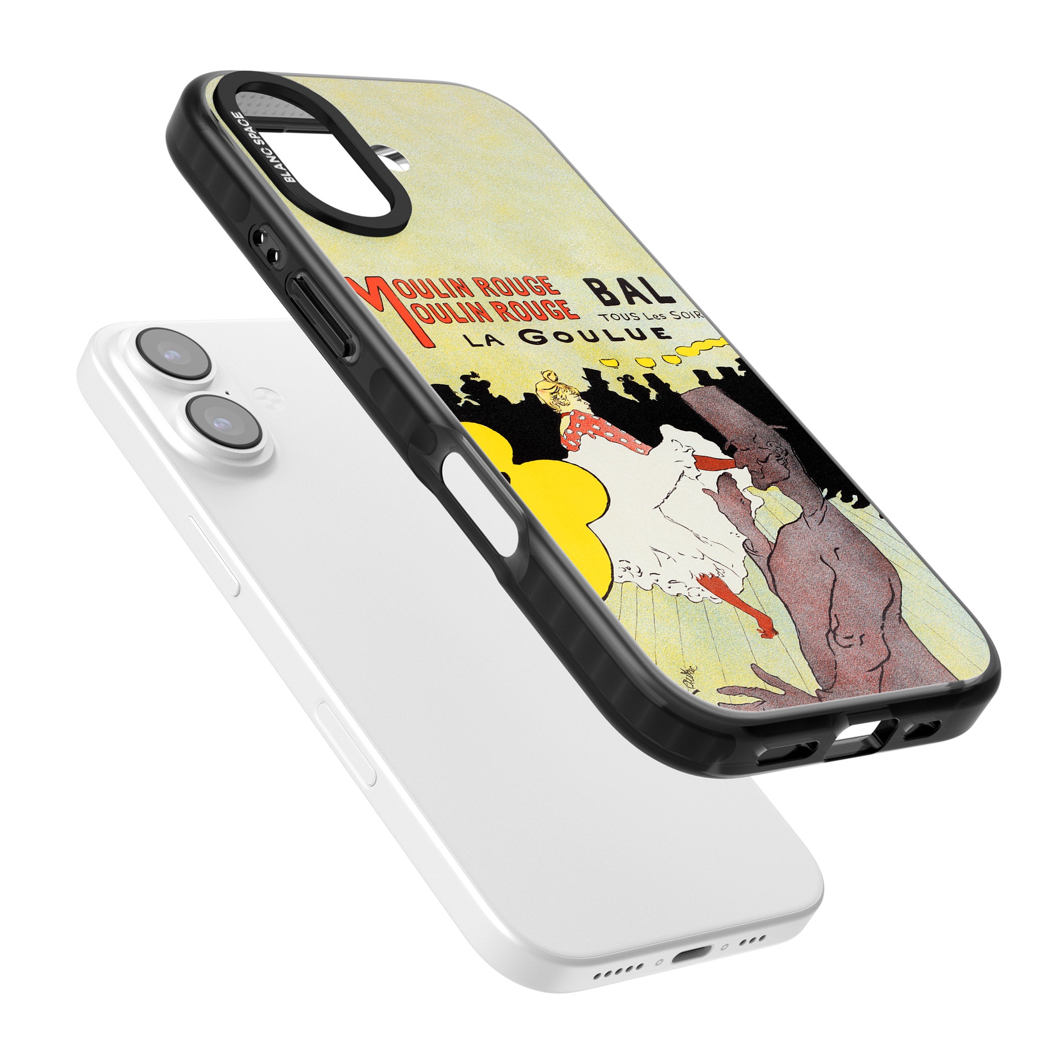 Moulin Rouge Poster iPhone 17 Impact Pro Black Phone Case Colours