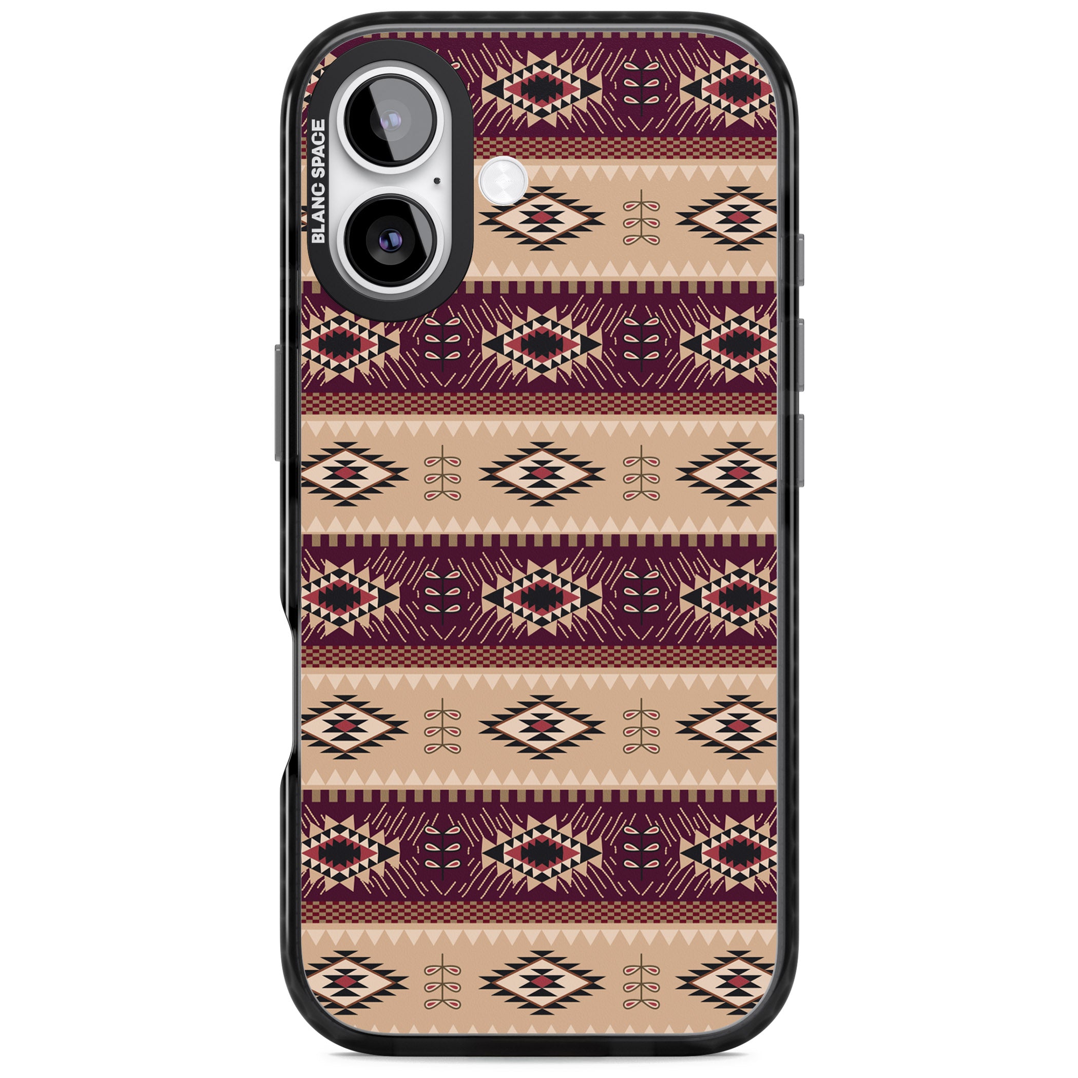 Western Poncho iPhone 17 Impact Pro Black Phone Case