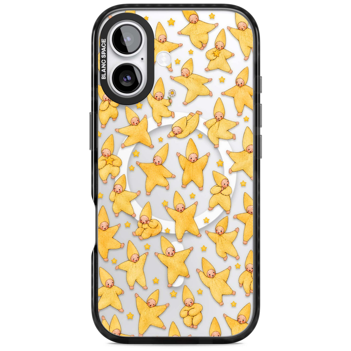 Dancing Star Babies for her iPhone case | Black Impact Magsafe case for iPhone 17