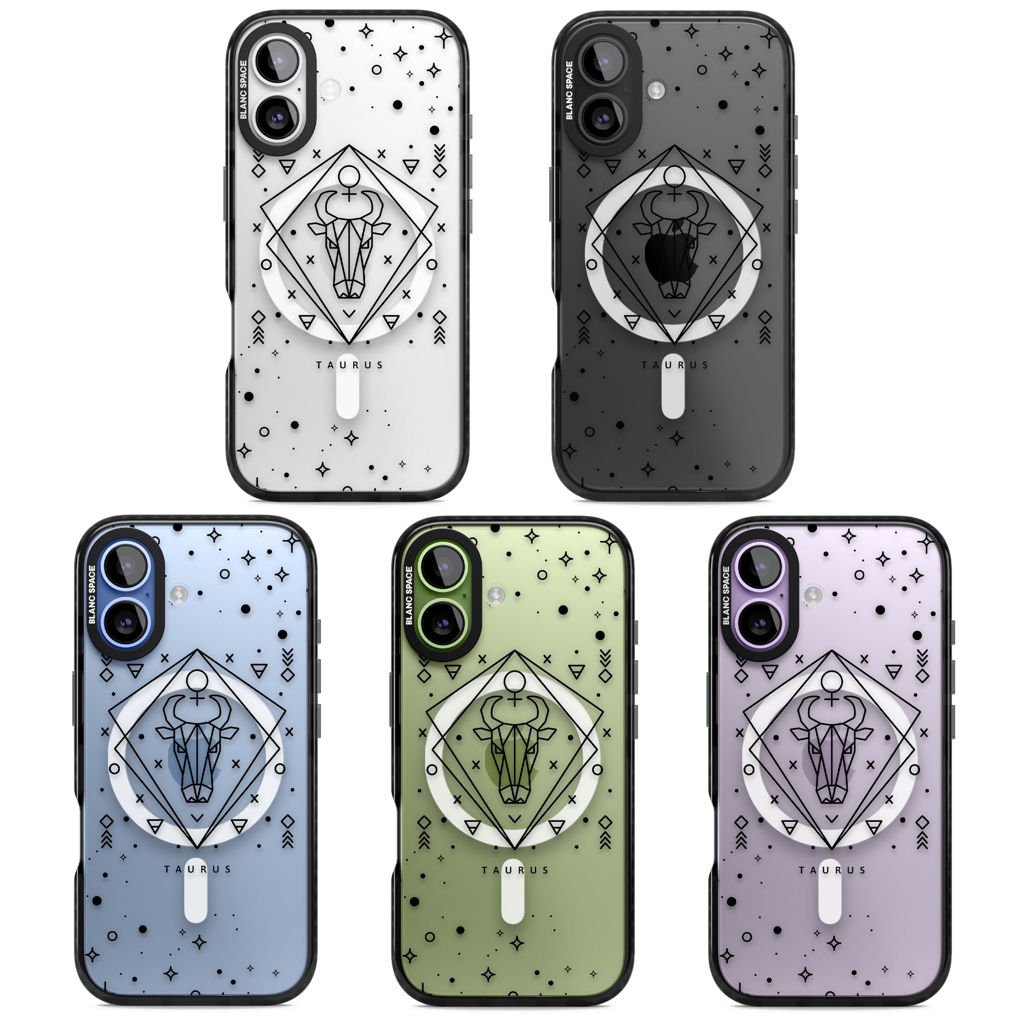 Taurus Emblem iPhone 17 Impact Pro Black Phone Case APT Impact Protection