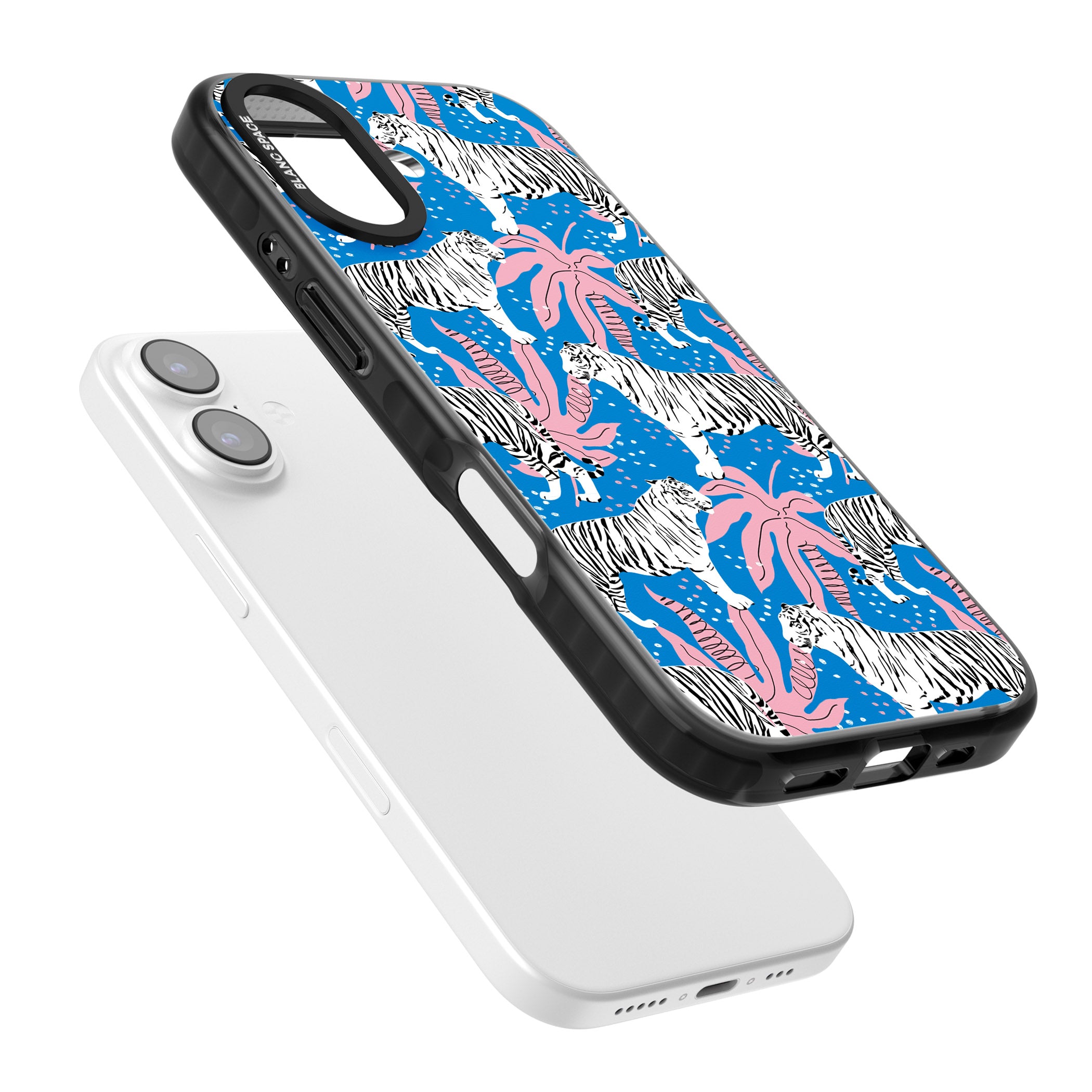 Bengal Blues iPhone 17 Impact Black Phone Case Colours